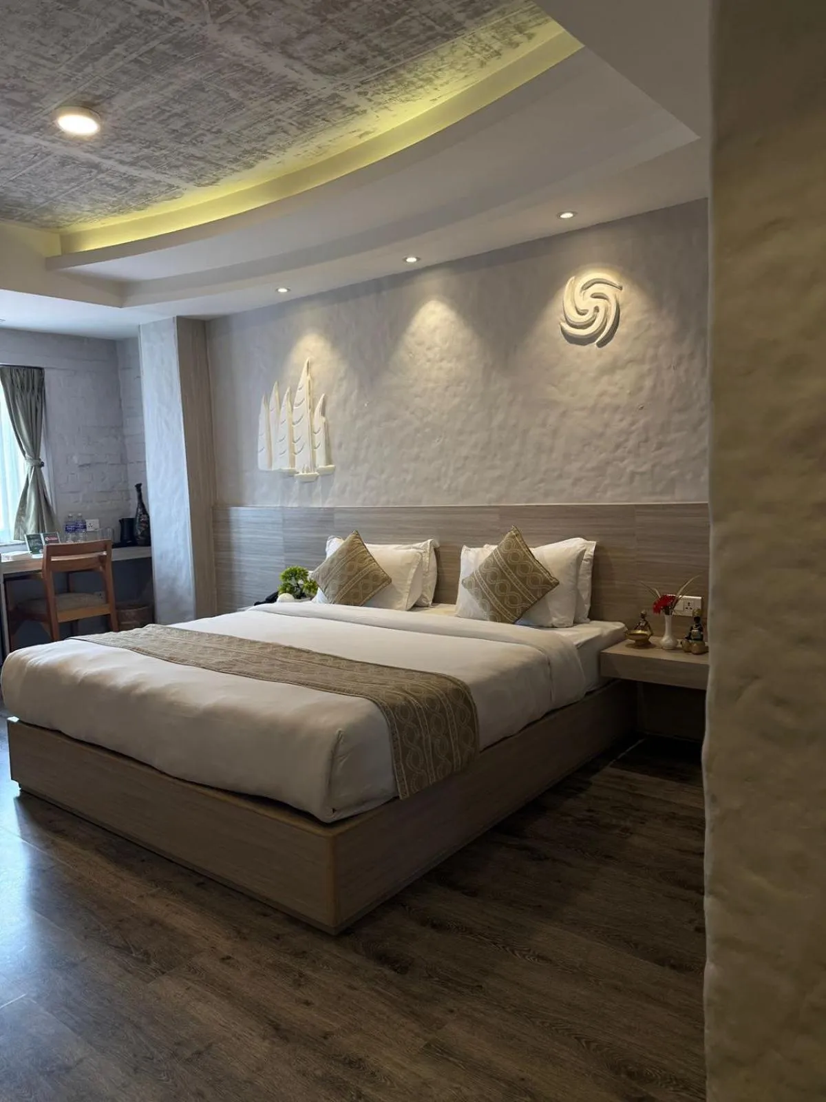 Bedroom, Bed in Vastu Boutique Hotel