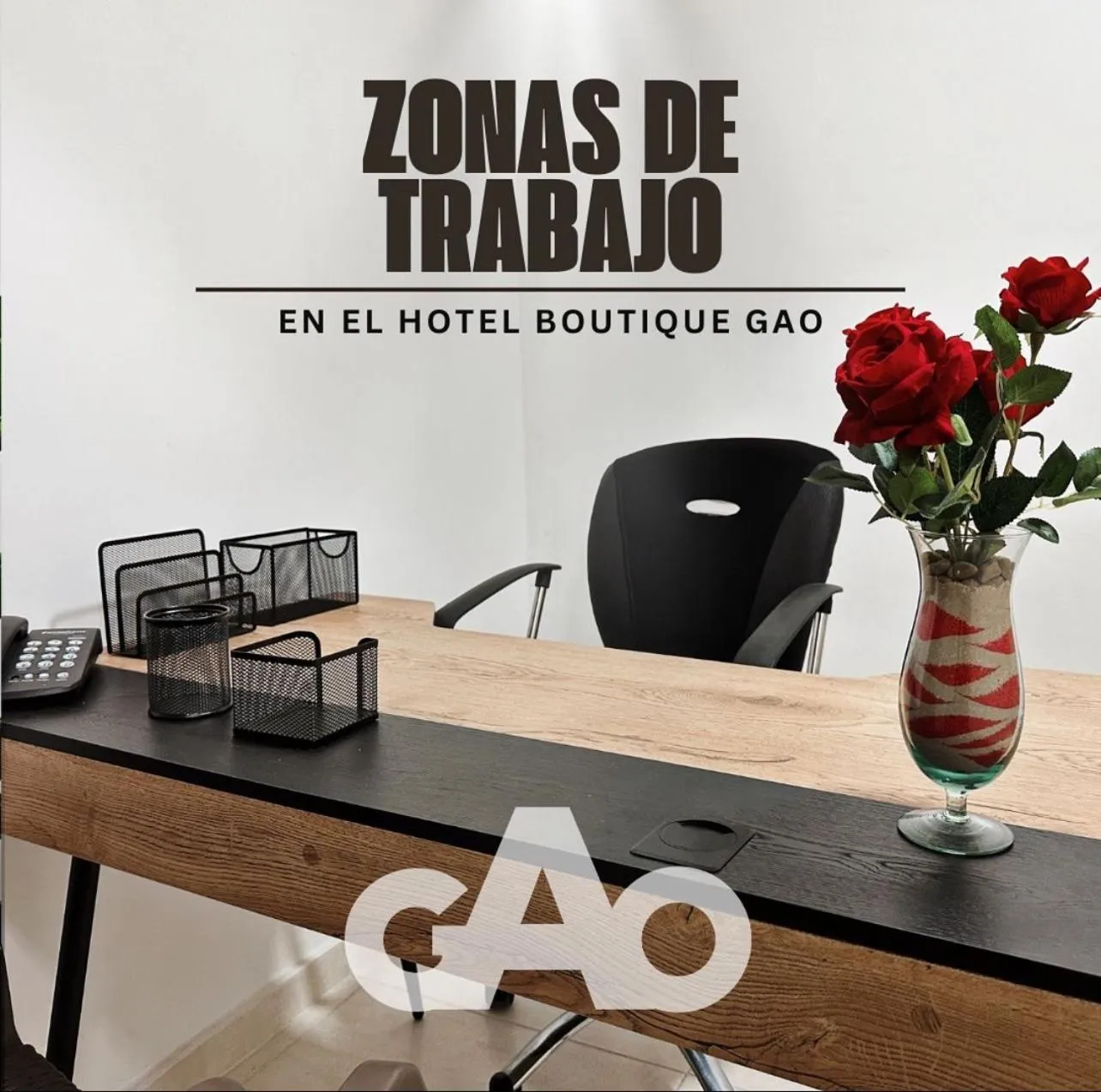 Seating area in Hotel Boutique Gao