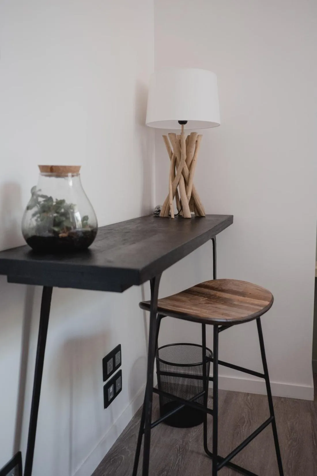 Bedroom in Hôtel-Restaurant Villa Métis