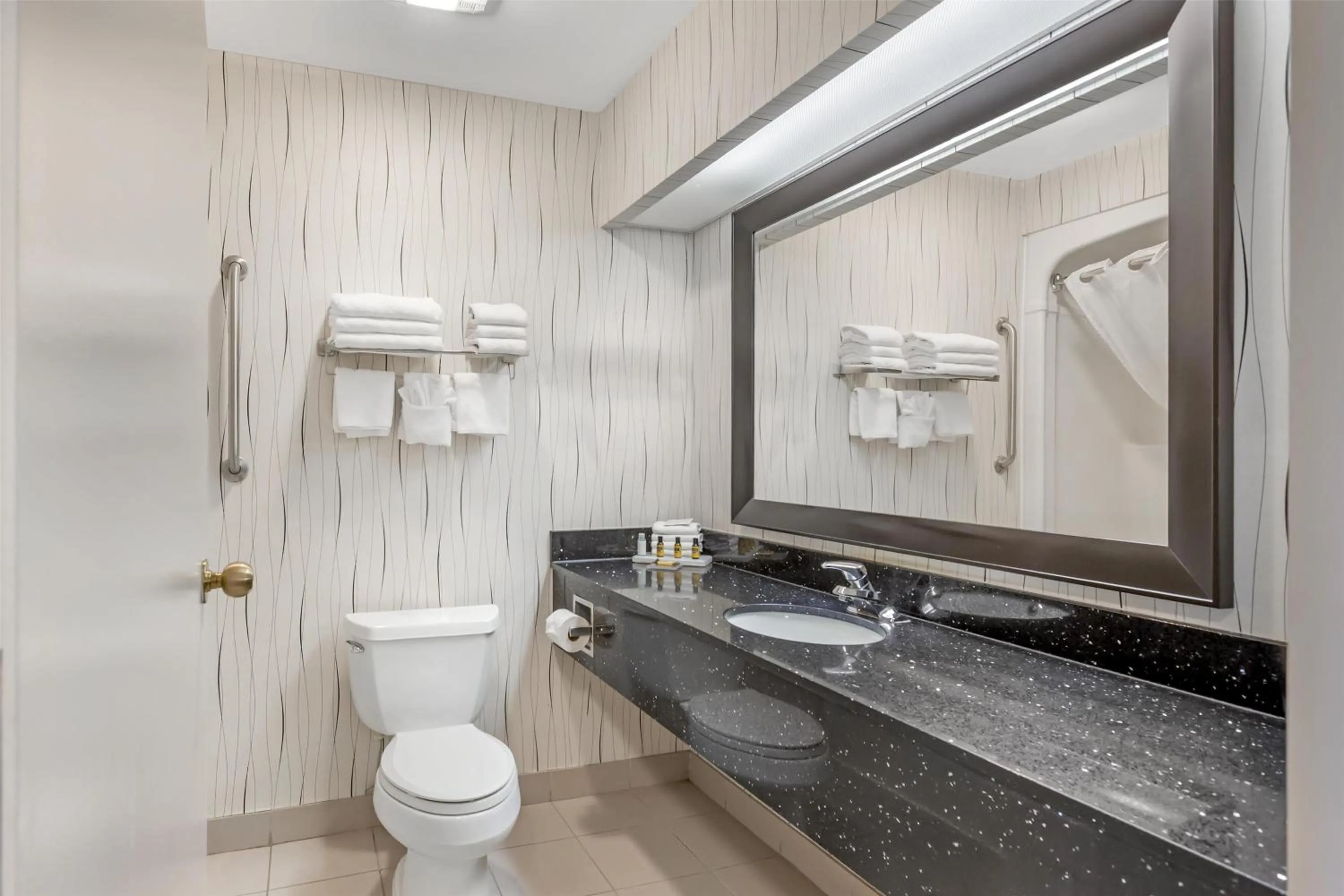 Bathroom in Best Western Plus Travel Hotel Toronto Airport