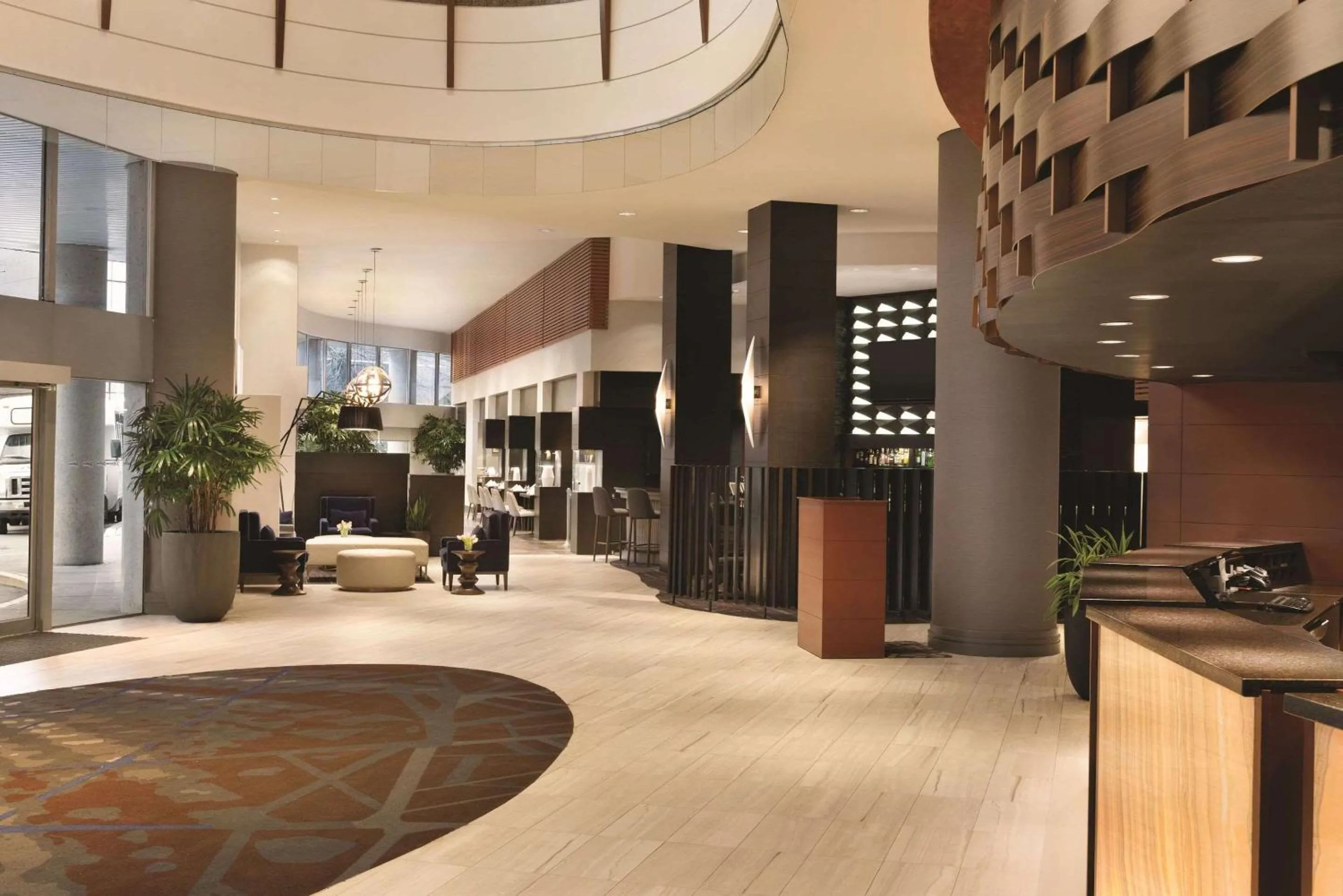 Lobby or reception in Radisson Hotel Vancouver Airport