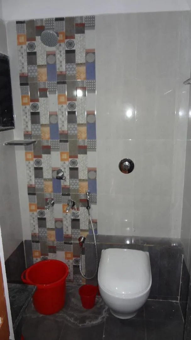 Bathroom in Anand P G hostel males only