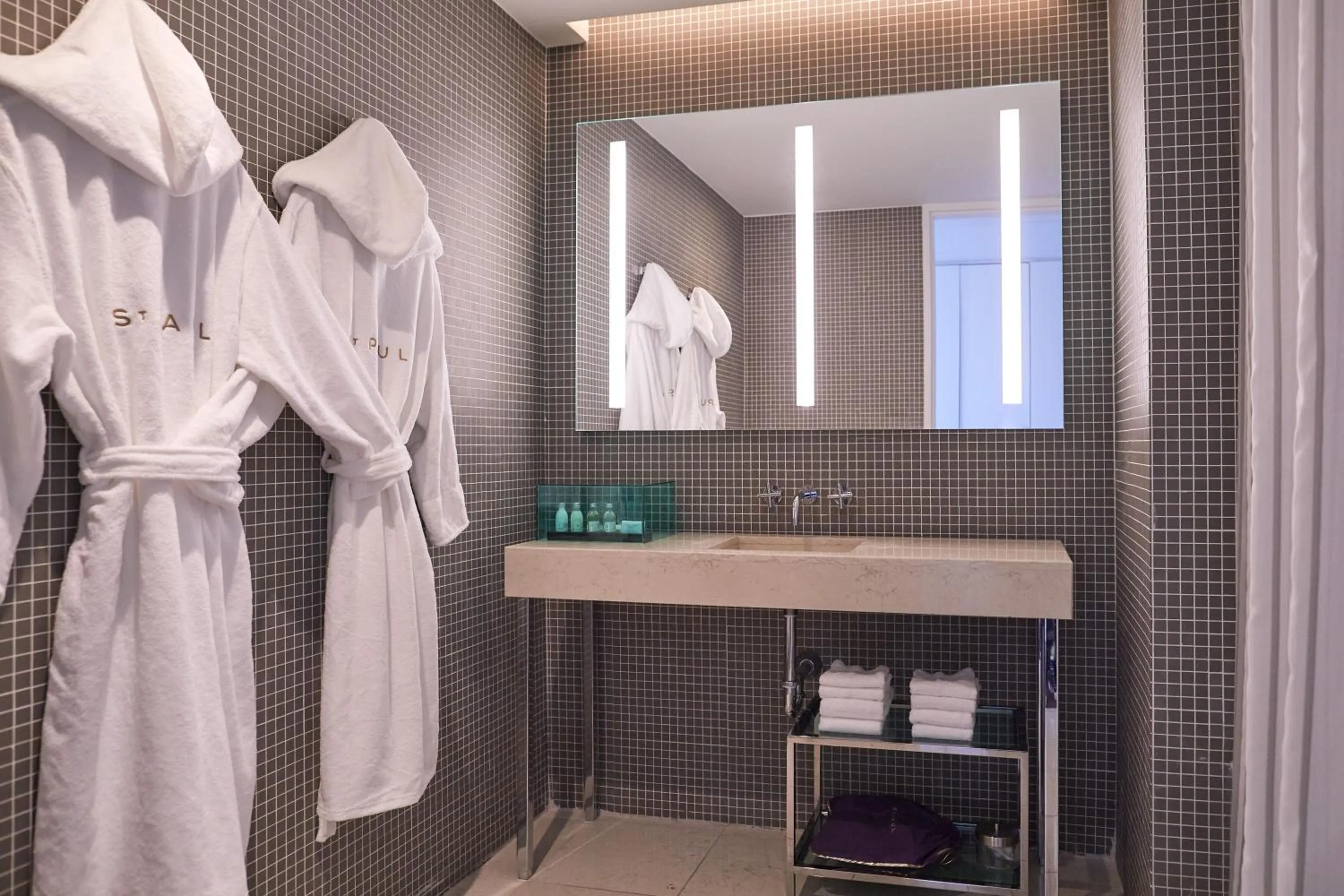 Bathroom in Hotel St Paul, Montreal, a Member of Design Hotels