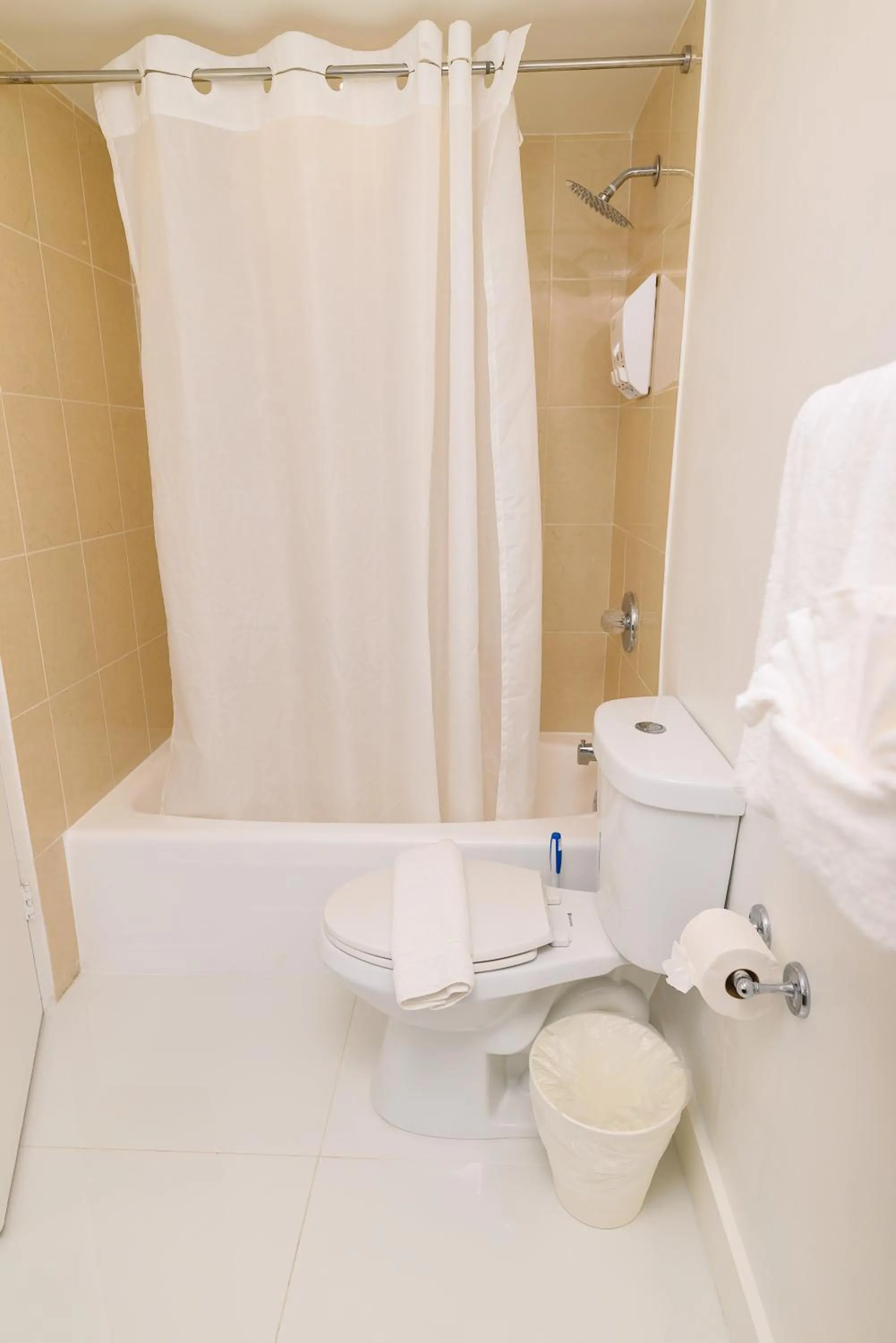 Shower in SeaStays Apartments