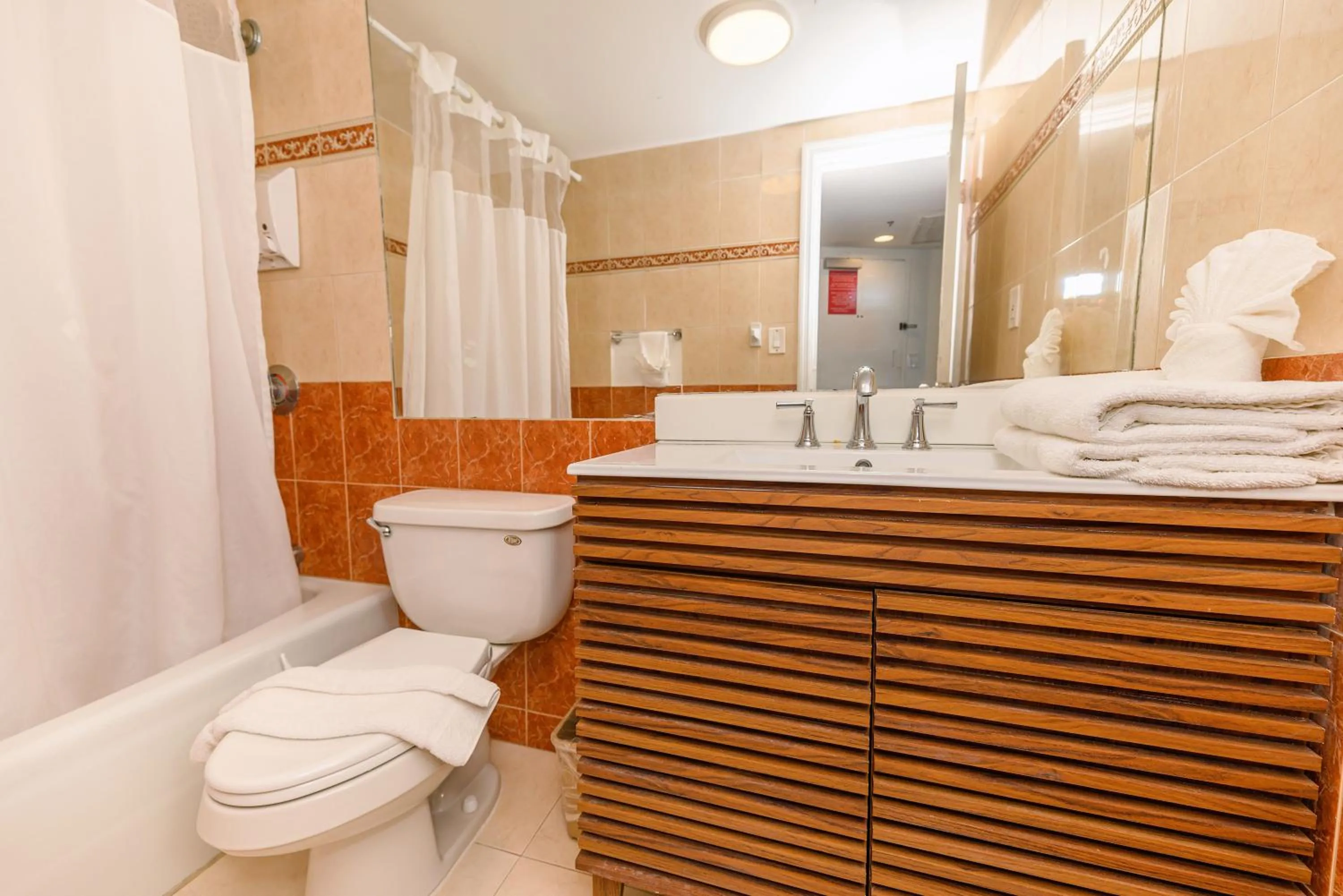 Shower in SeaStays Apartments