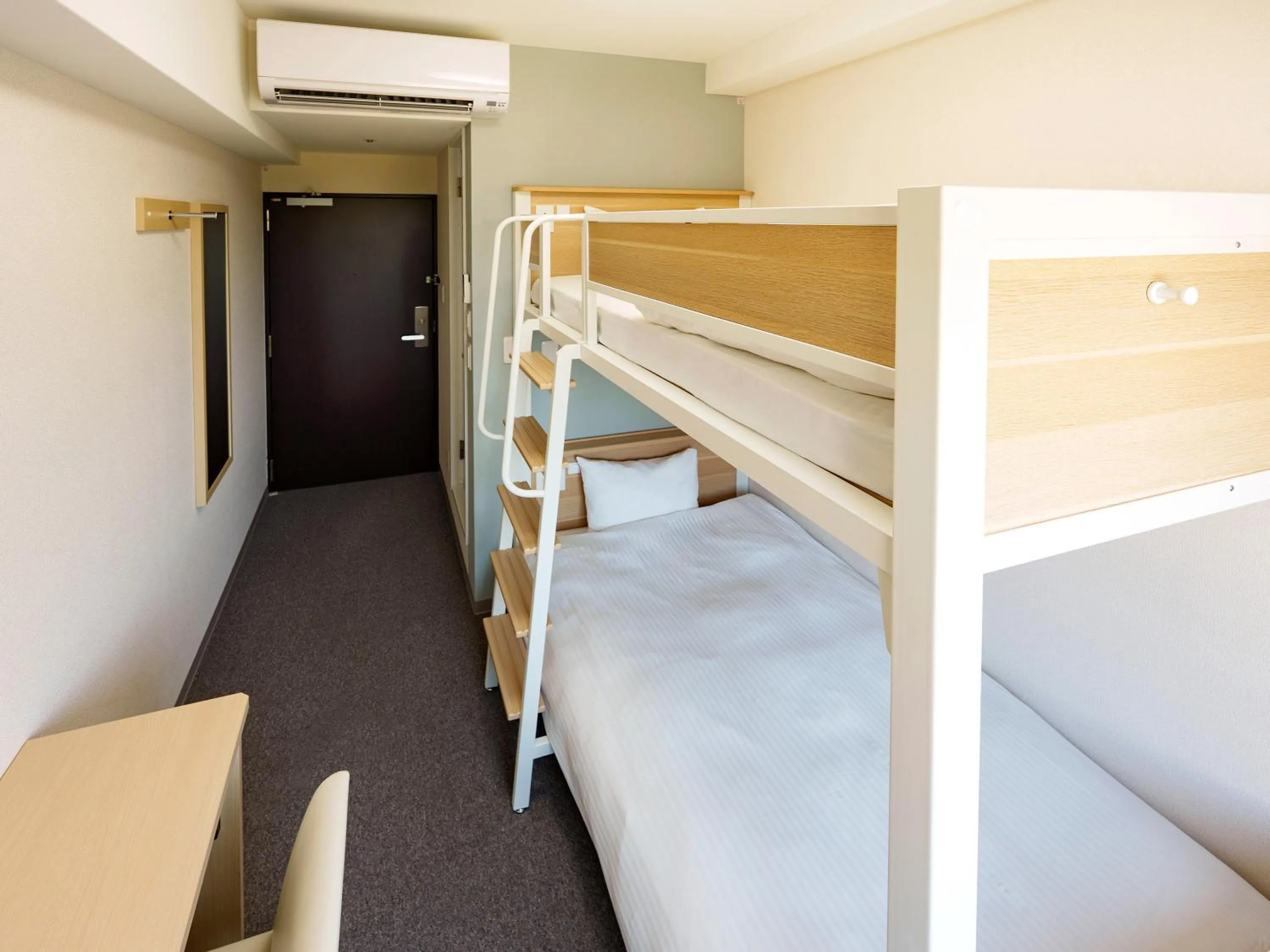 Photo of the whole room, Bed in CHISUN BUDGET Kanazawa Ekimae