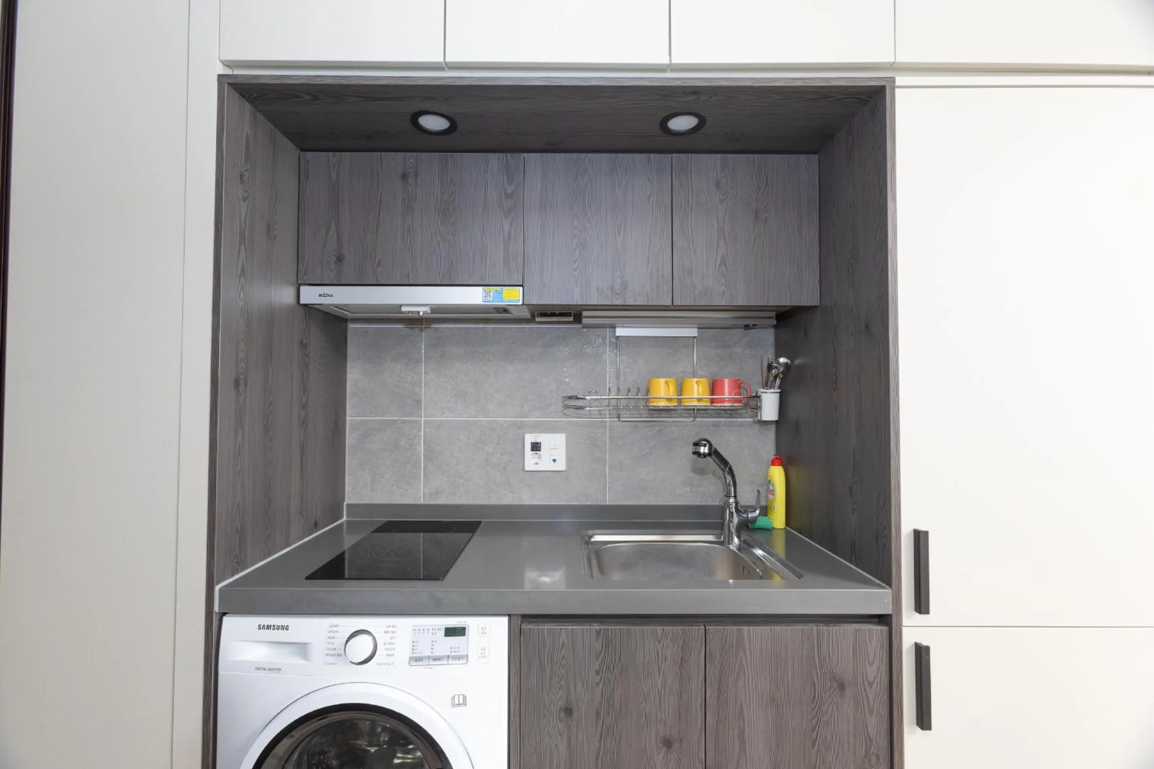 kitchen in Golden Planet Hotel