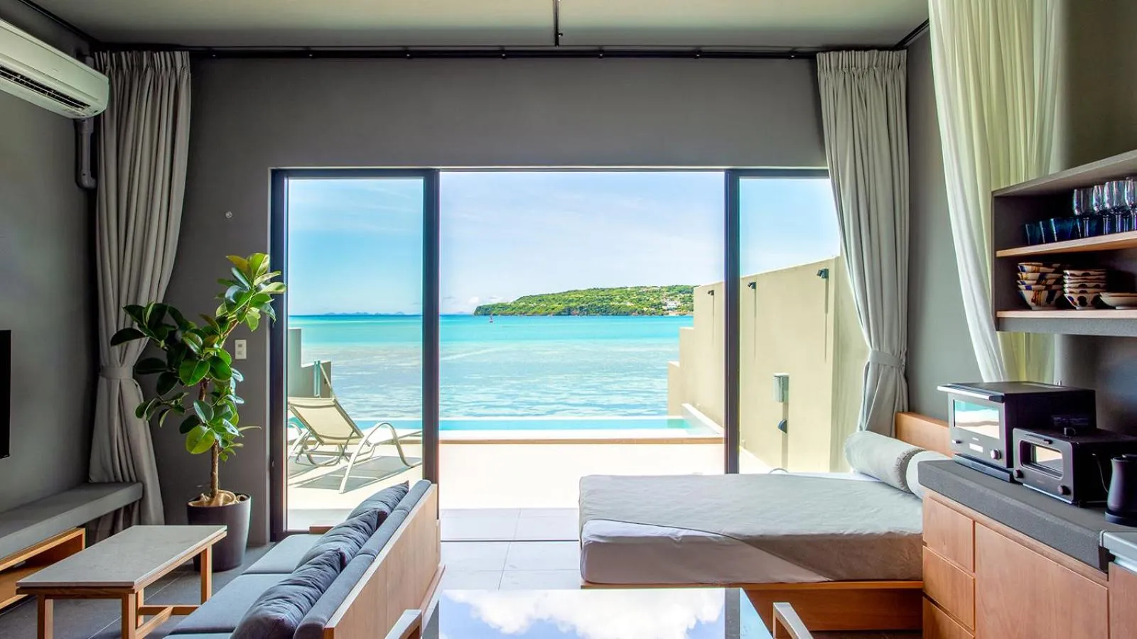 View (from property/room) in Feliz Villa Suite Kourijima View