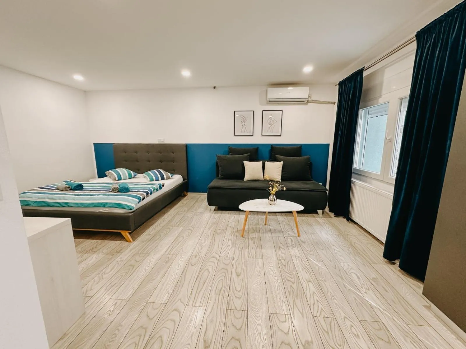 Photo of the whole room, Bed in Marcos Apartments Victoriei - self check-in