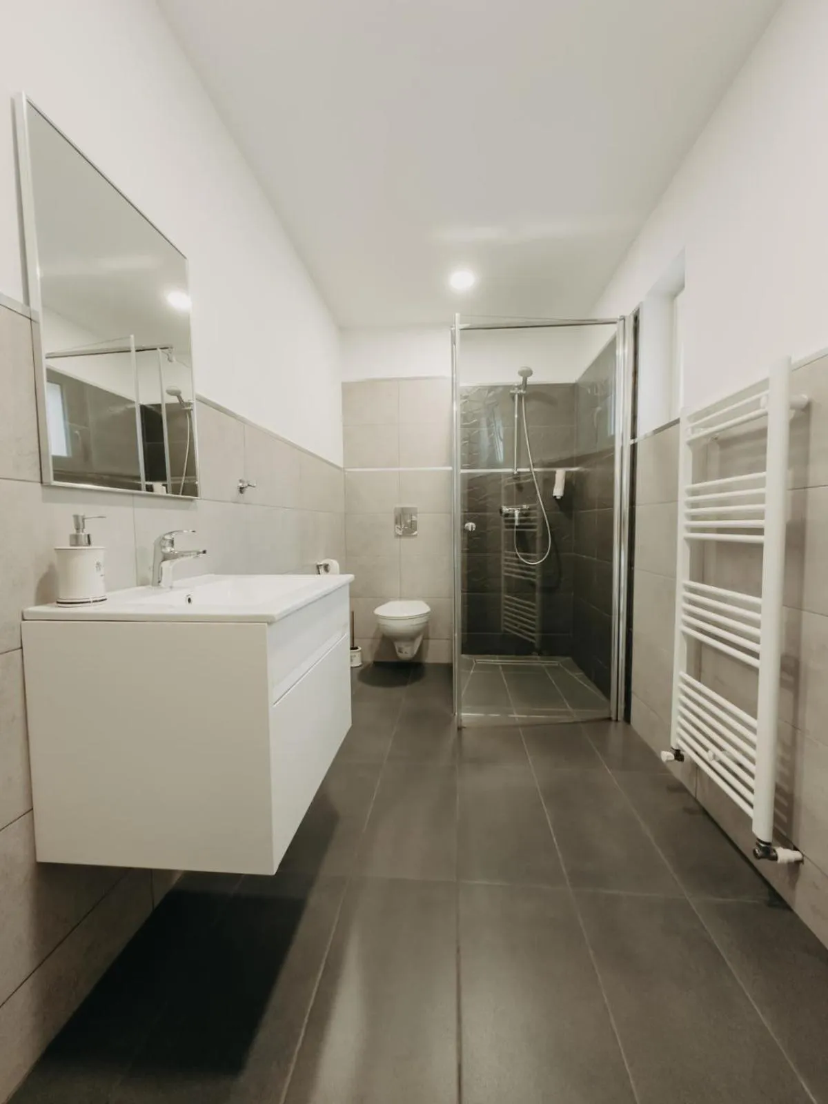 Shower in Marcos Apartments Victoriei - self check-in