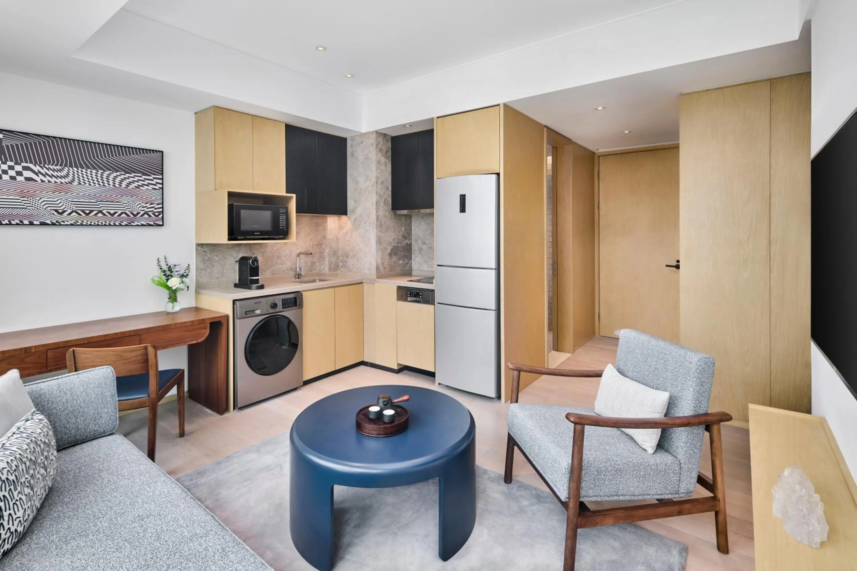 Living room in DoubleTree by Hilton Shenzhen Airport Residences