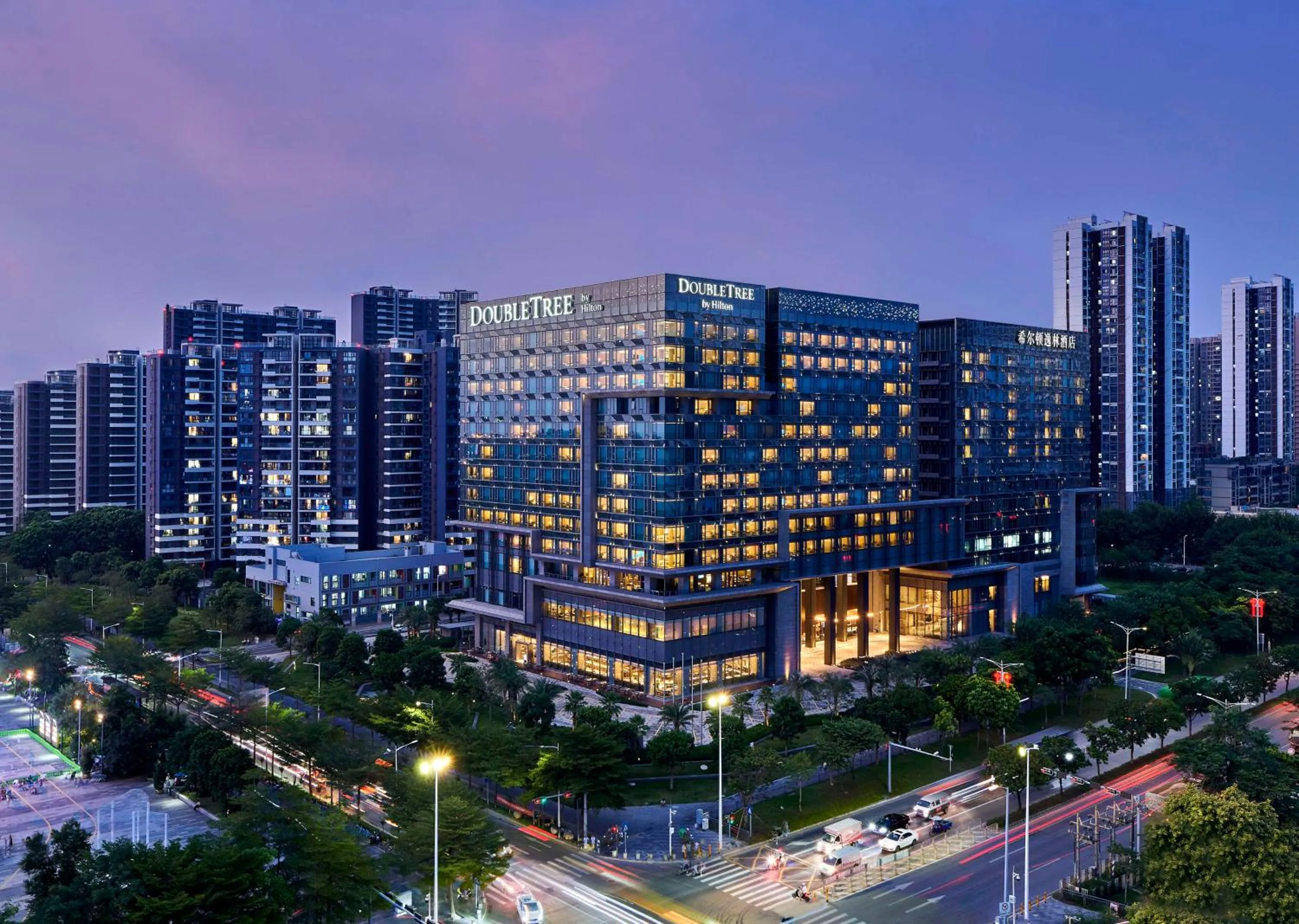 Property building in DoubleTree by Hilton Shenzhen Airport Residences