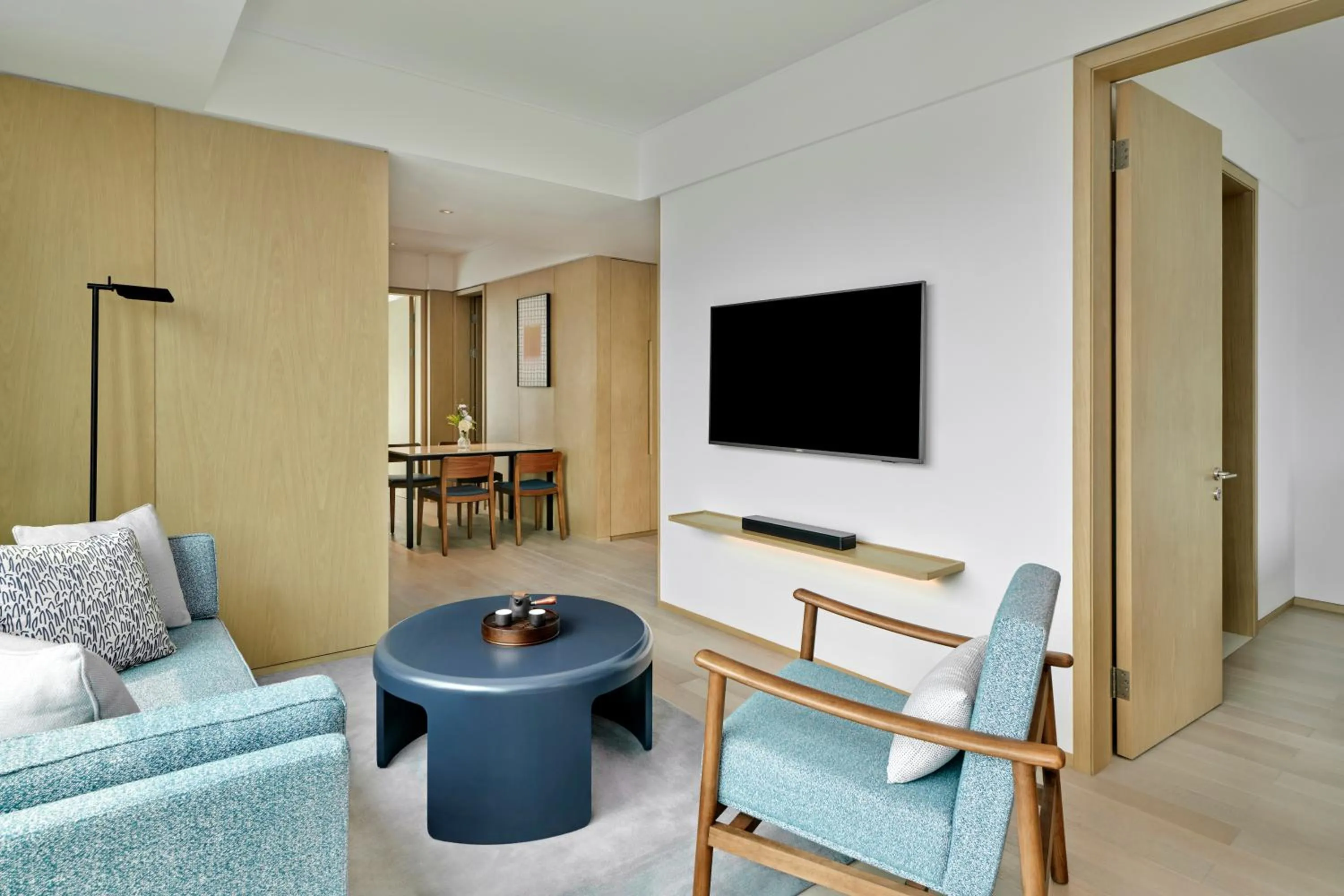 Living room in DoubleTree by Hilton Shenzhen Airport Residences