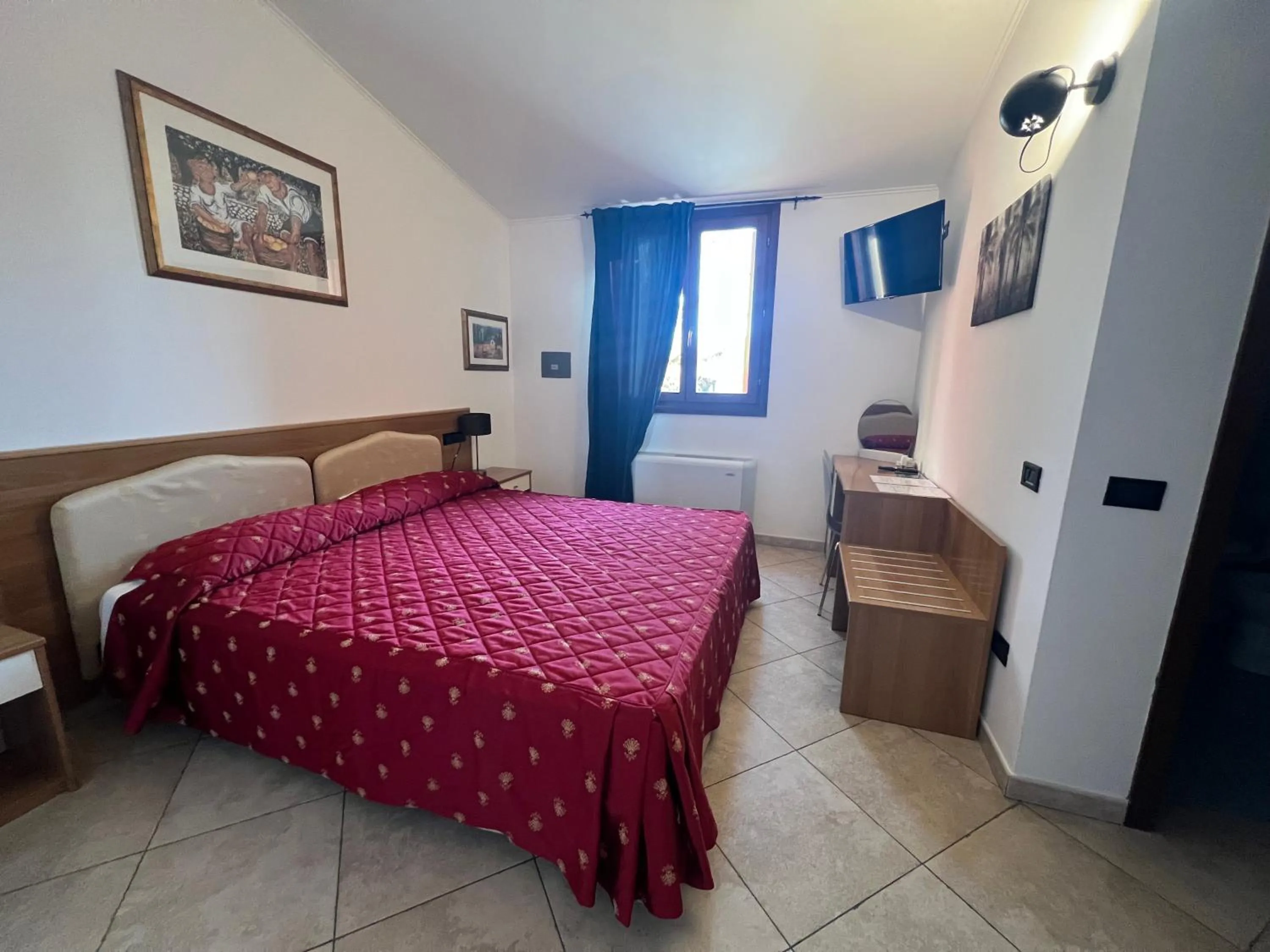 Bed in Hotel Le Corti