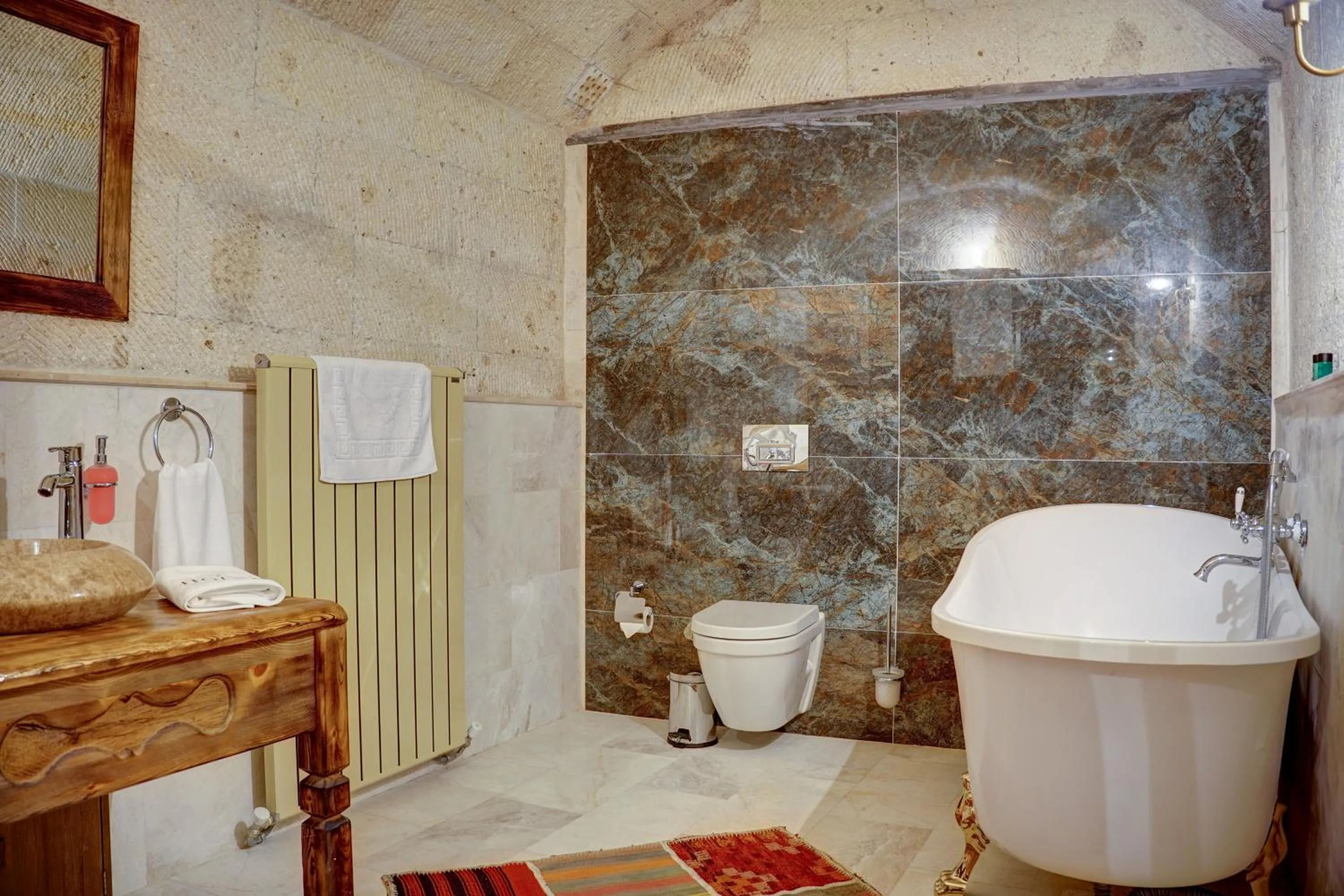 Shower in House 1938 Special Cave Hotel
