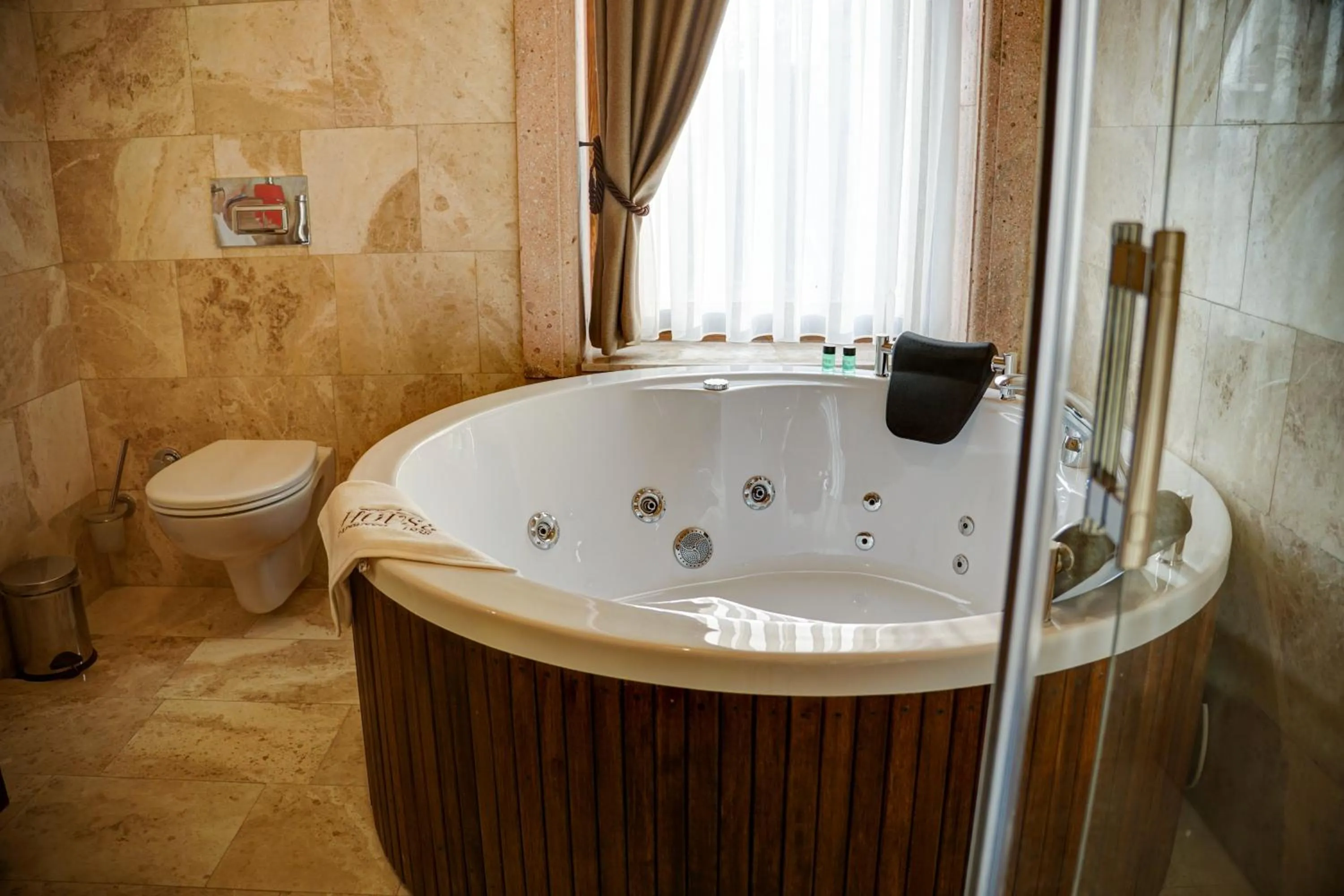 Shower in House 1938 Special Cave Hotel