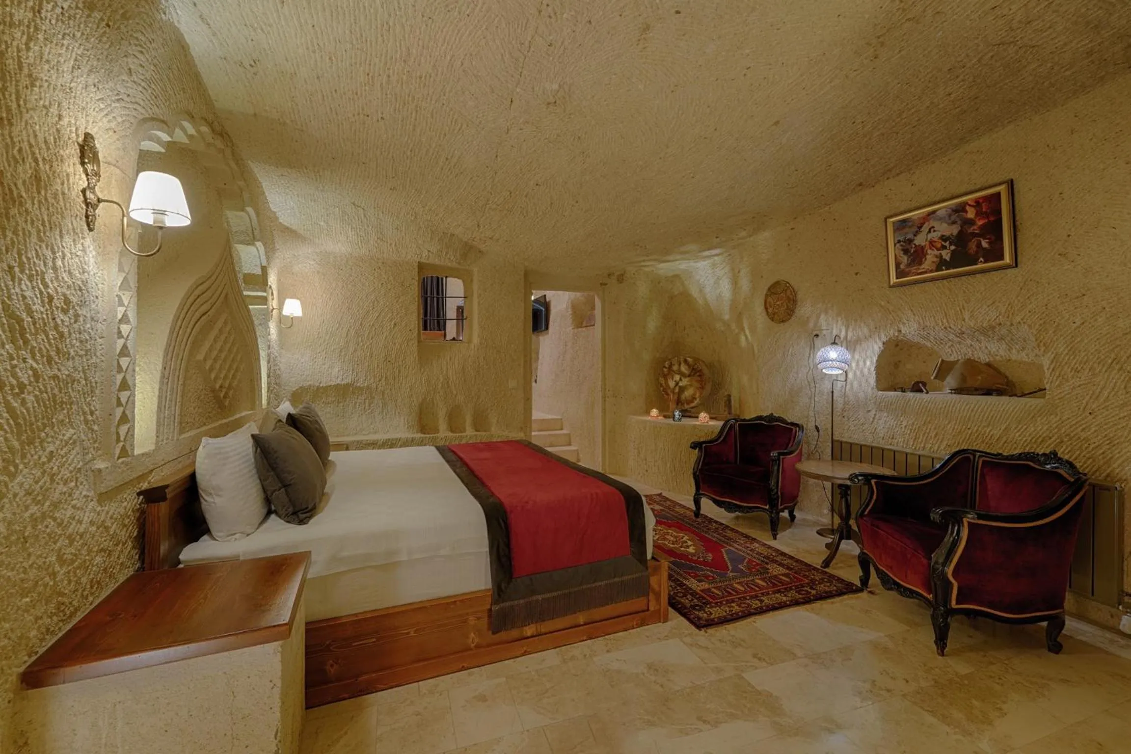 Bedroom in House 1938 Special Cave Hotel