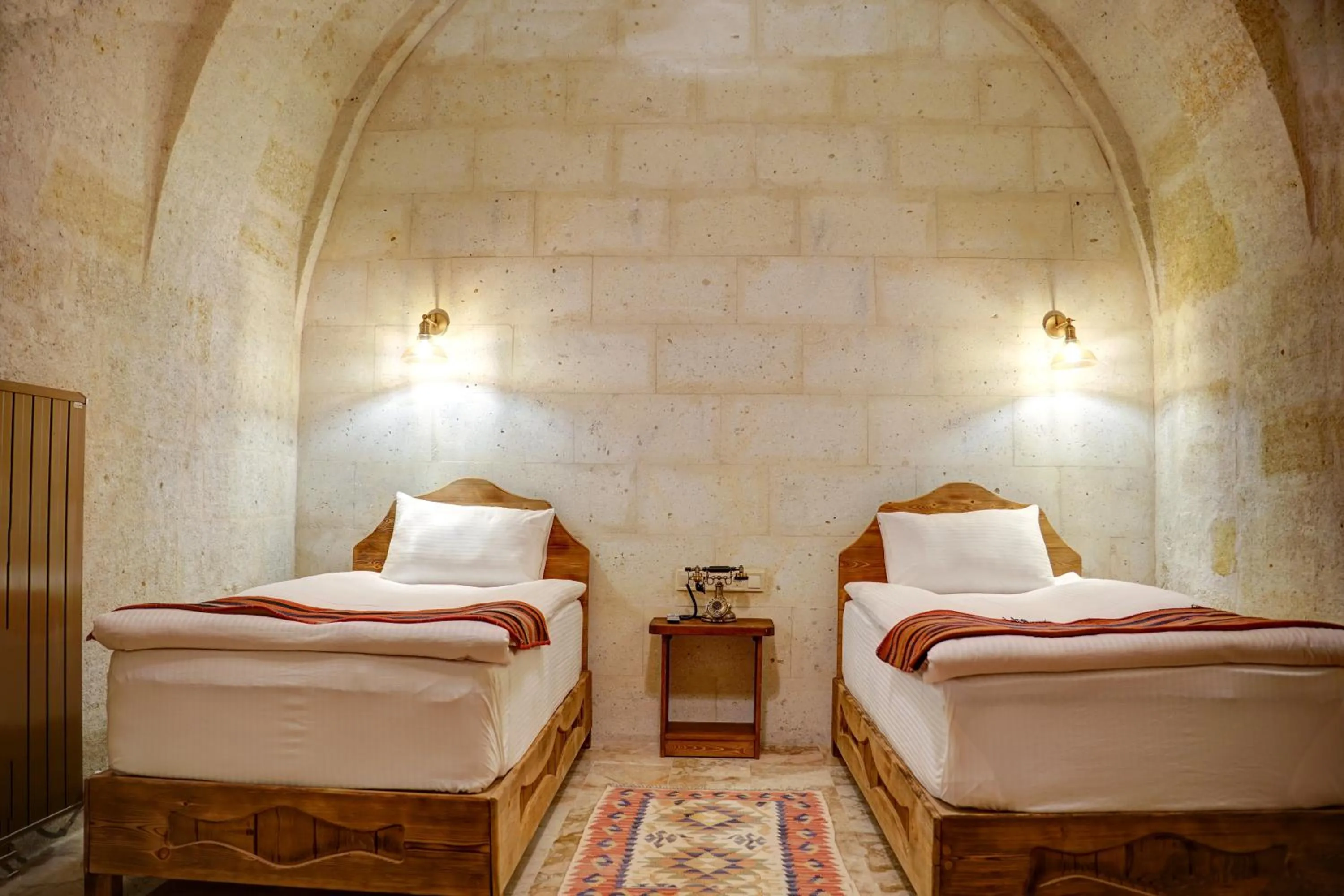 Bed in House 1938 Special Cave Hotel