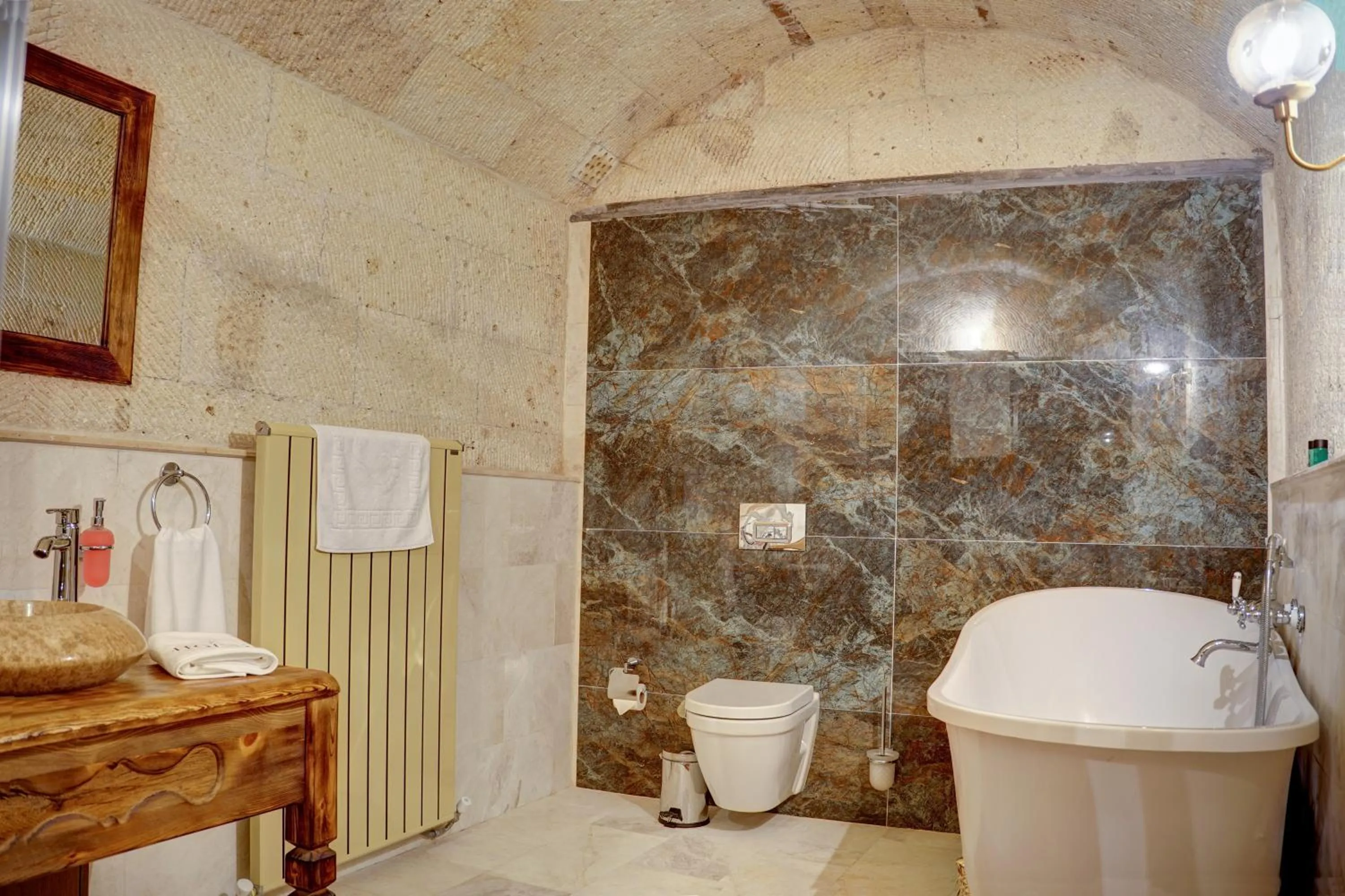 Shower in House 1938 Special Cave Hotel