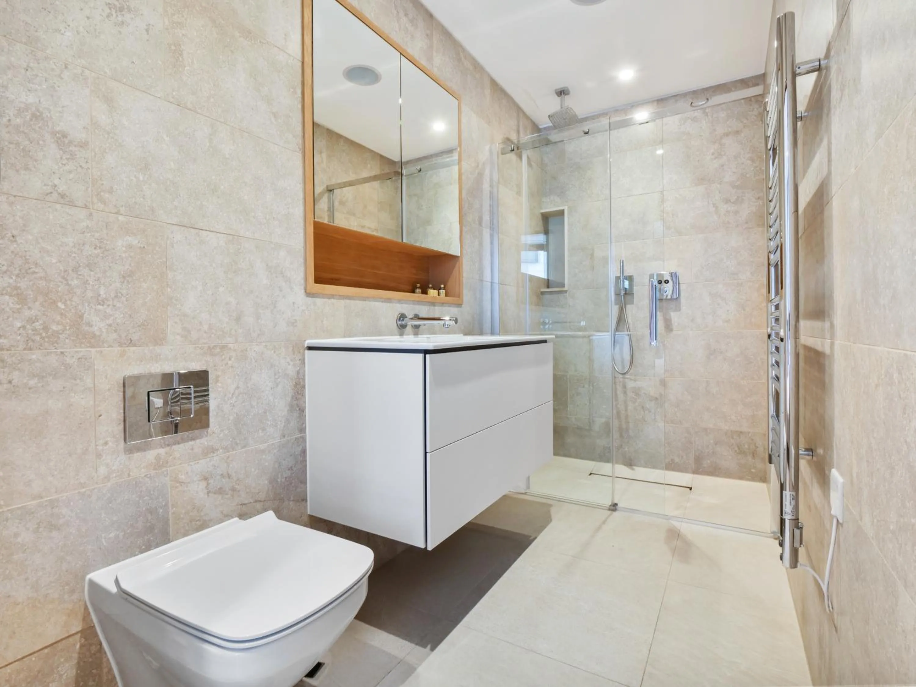 Bathroom in Southwark Residences by Aeria Apartments
