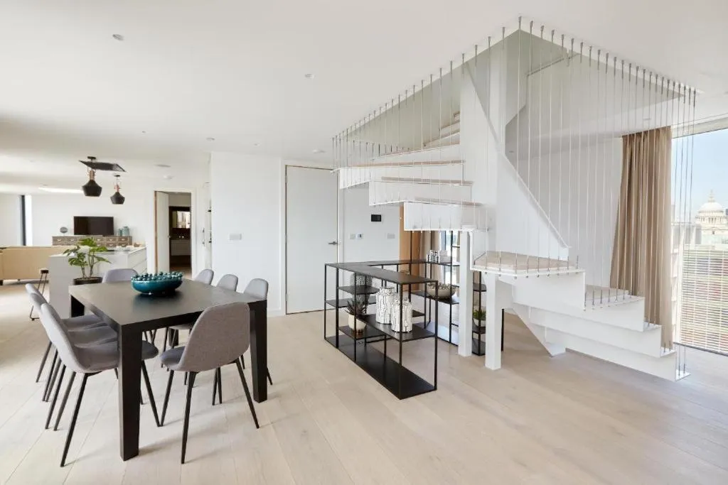 Seating area in Southwark Residences by Aeria Apartments