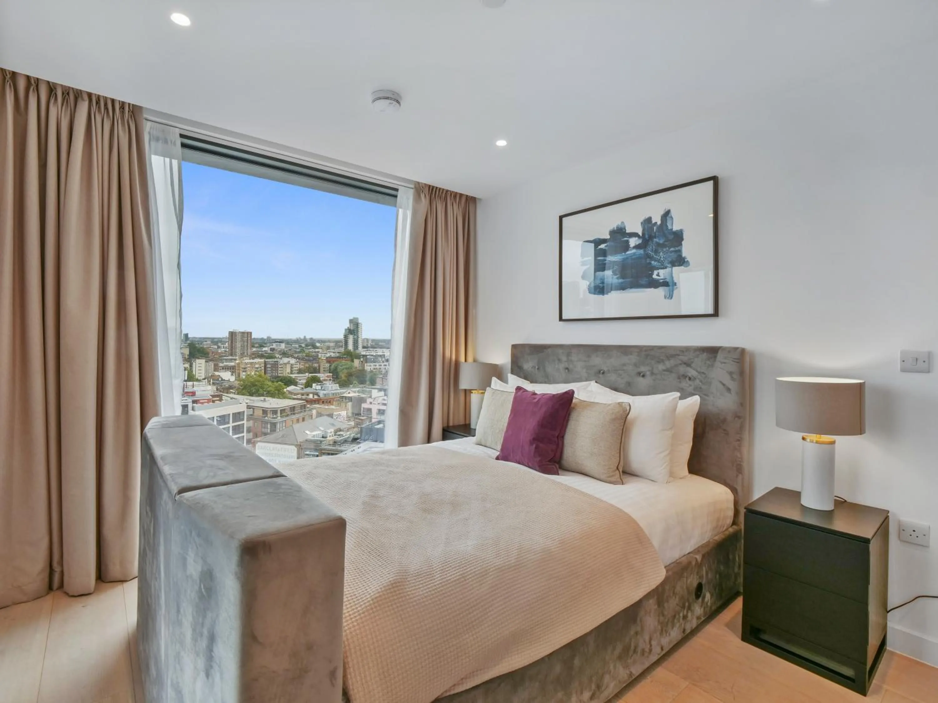 Bedroom, Bed in Southwark Residences by Aeria Apartments