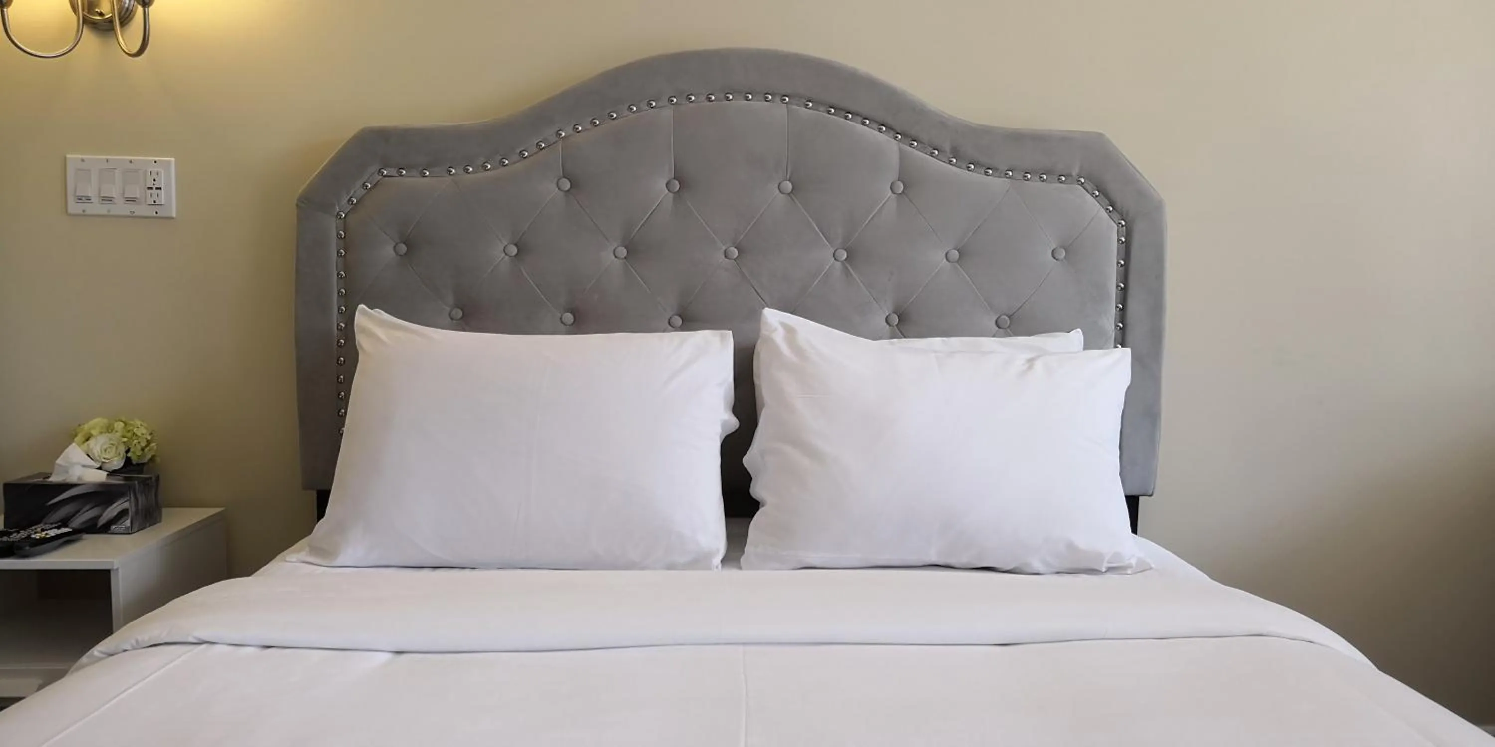 Bed in Motel Des Pays D'En Haut