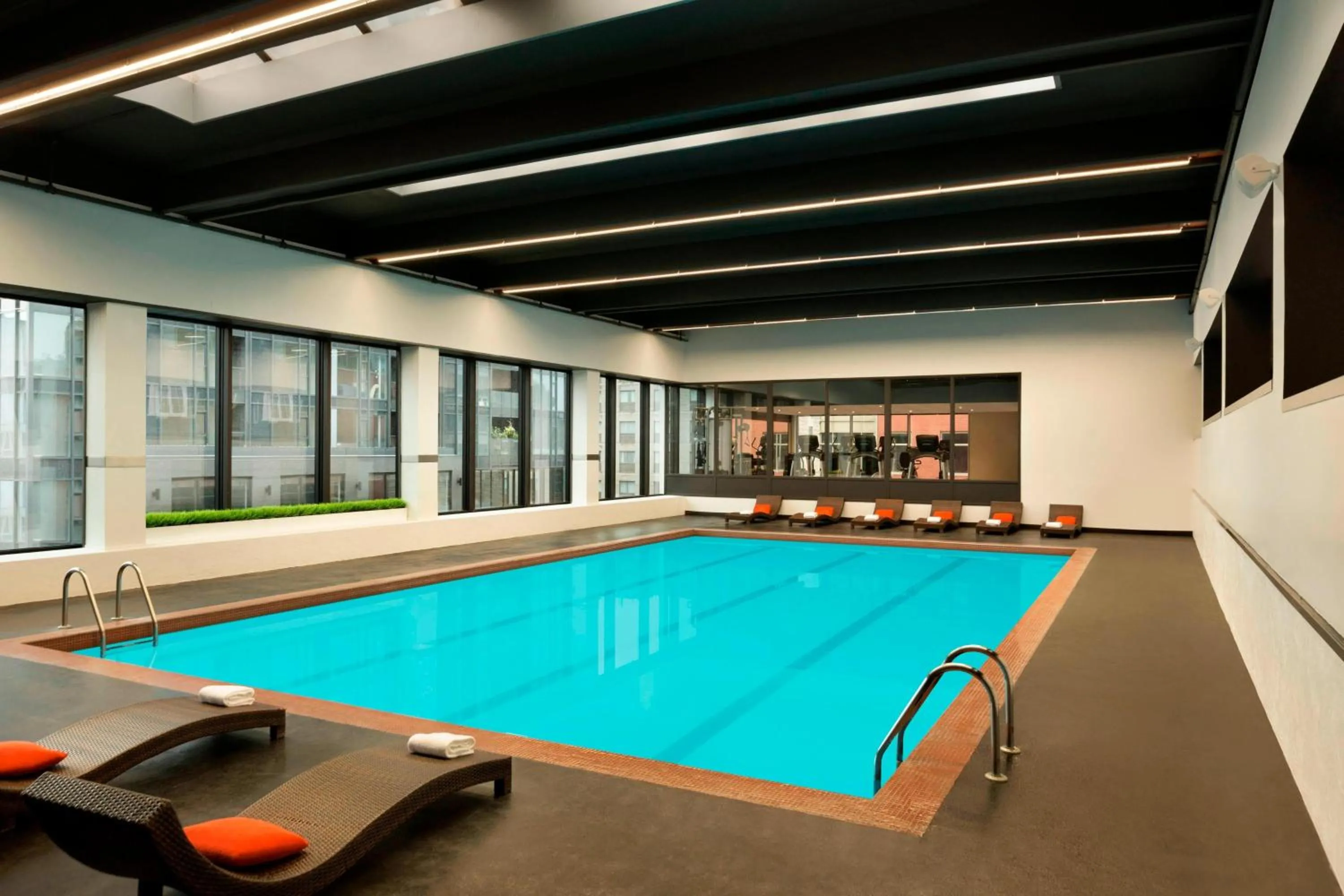 Swimming pool in Hotel PUR, Quebec, a Tribute Portfolio Hotel