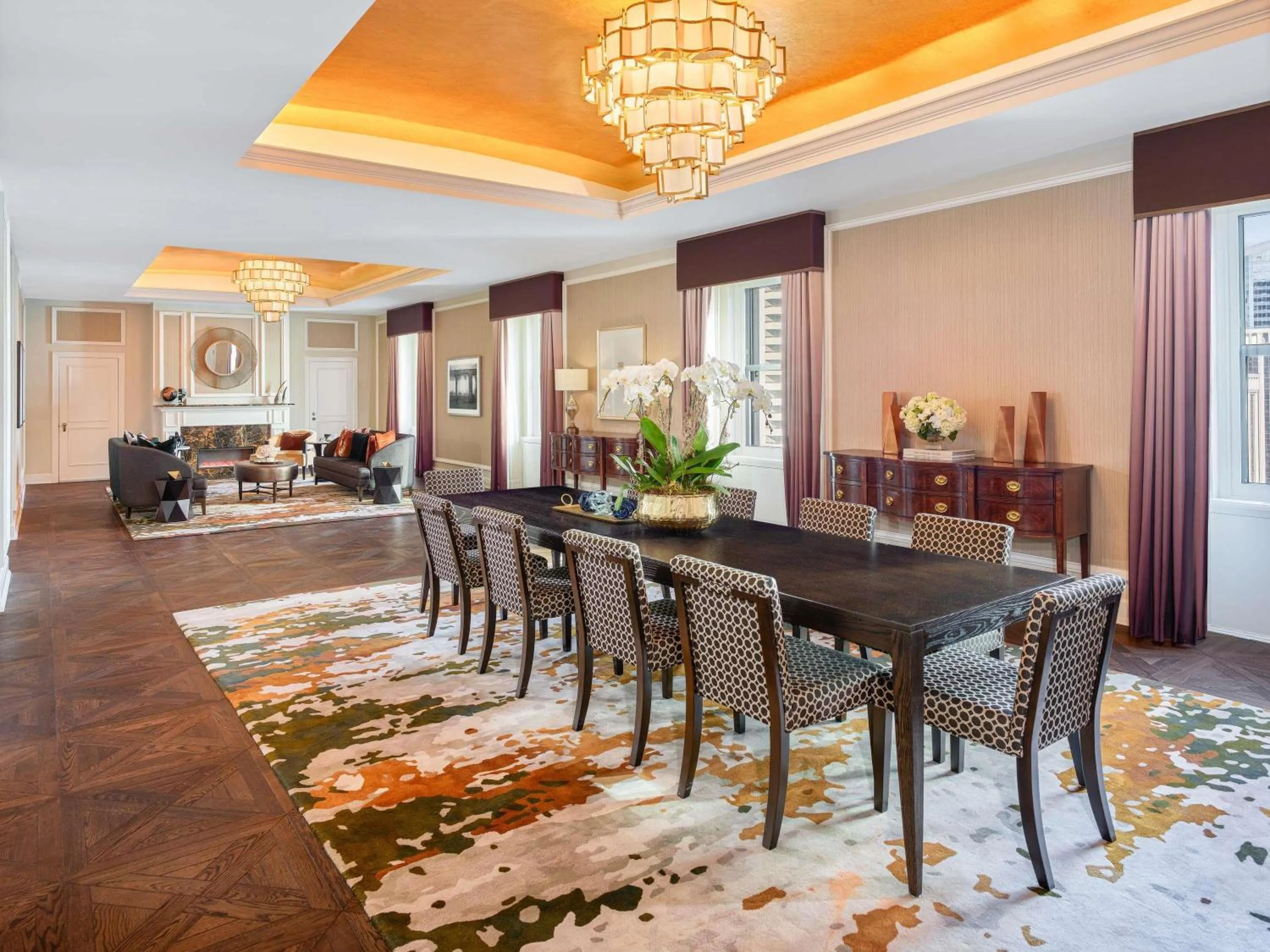 Bedroom in Fairmont Hotel Vancouver