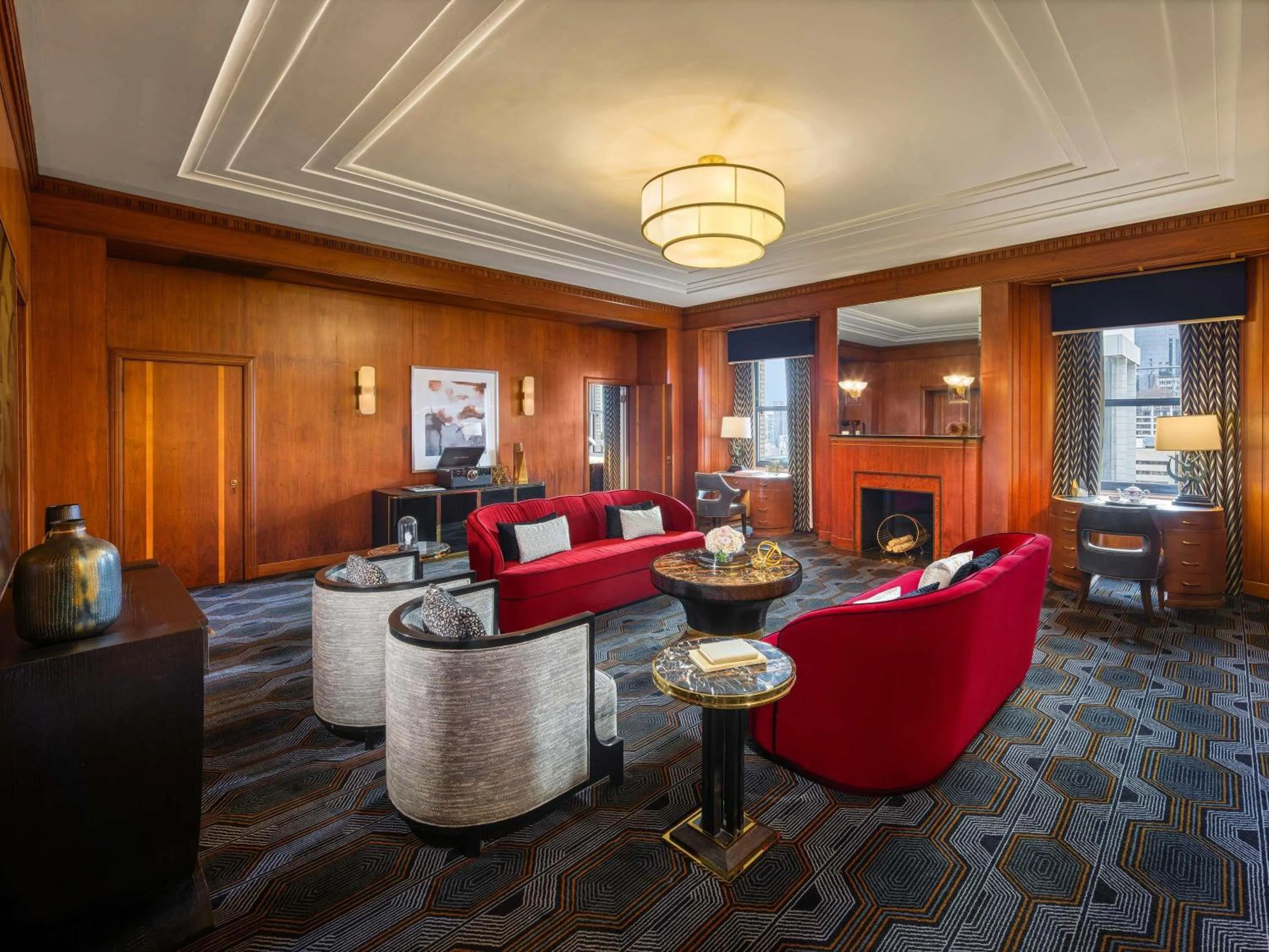 Bedroom in Fairmont Hotel Vancouver