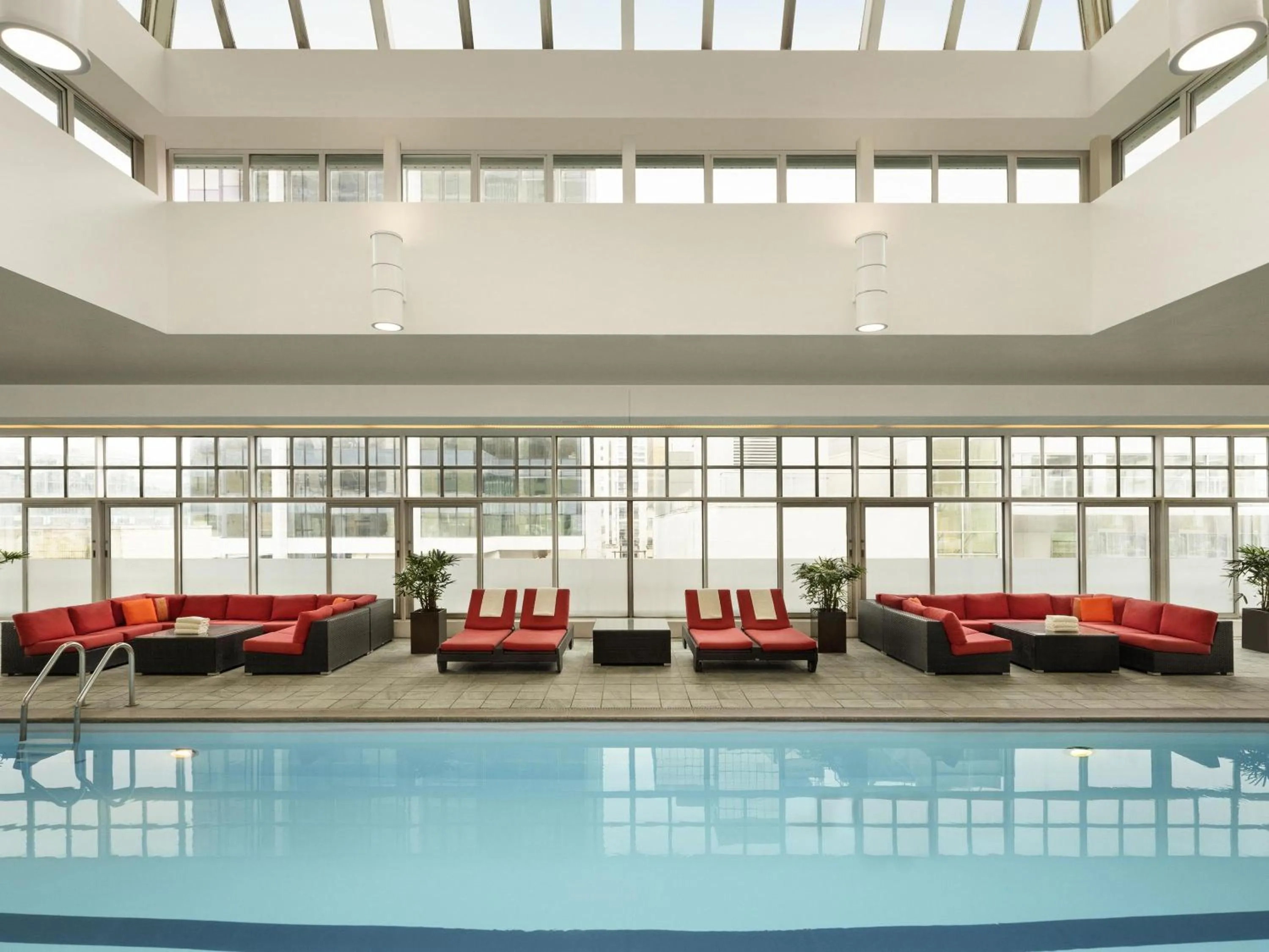 Fitness centre/facilities in Fairmont Hotel Vancouver