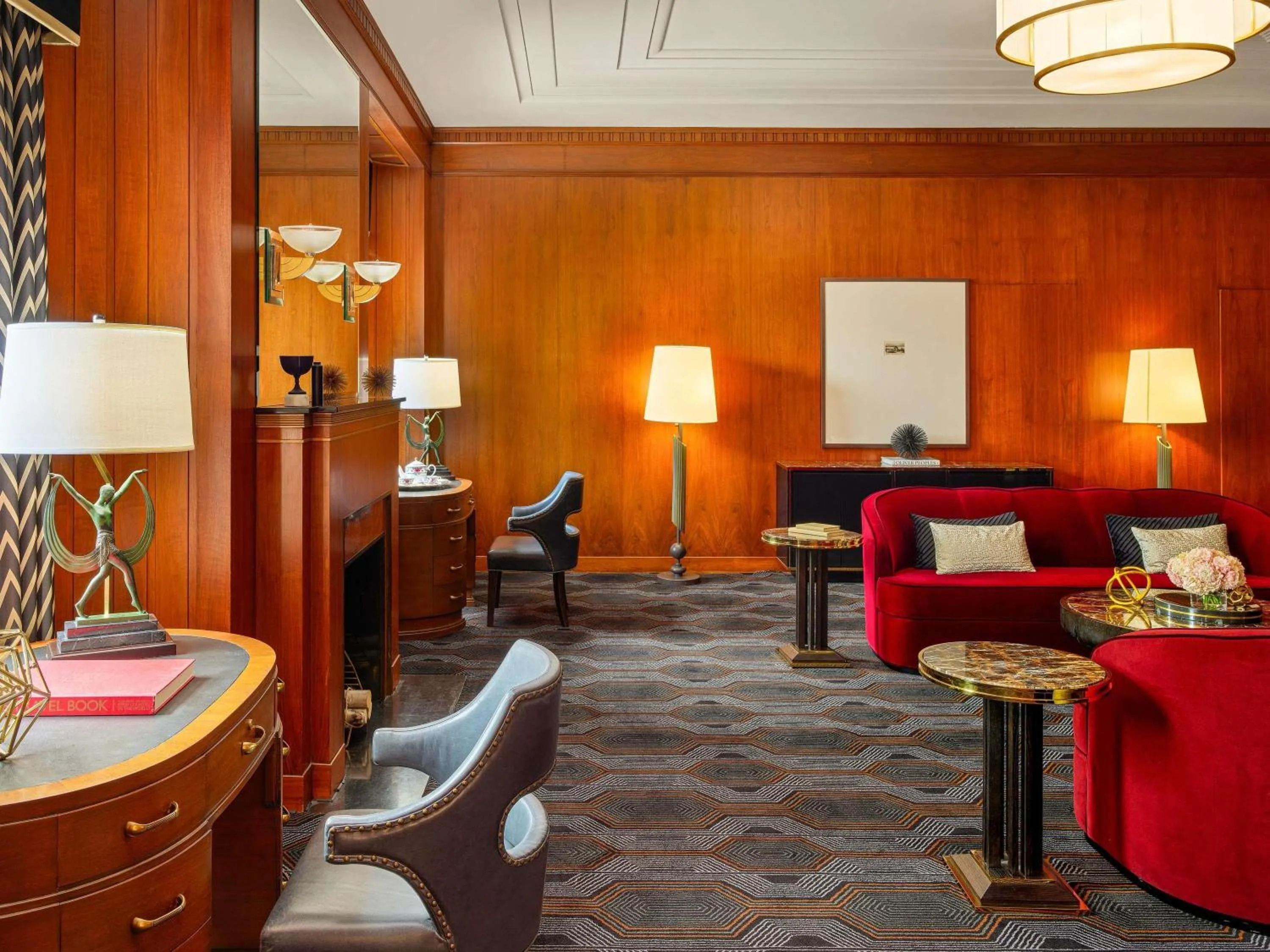 Bedroom in Fairmont Hotel Vancouver