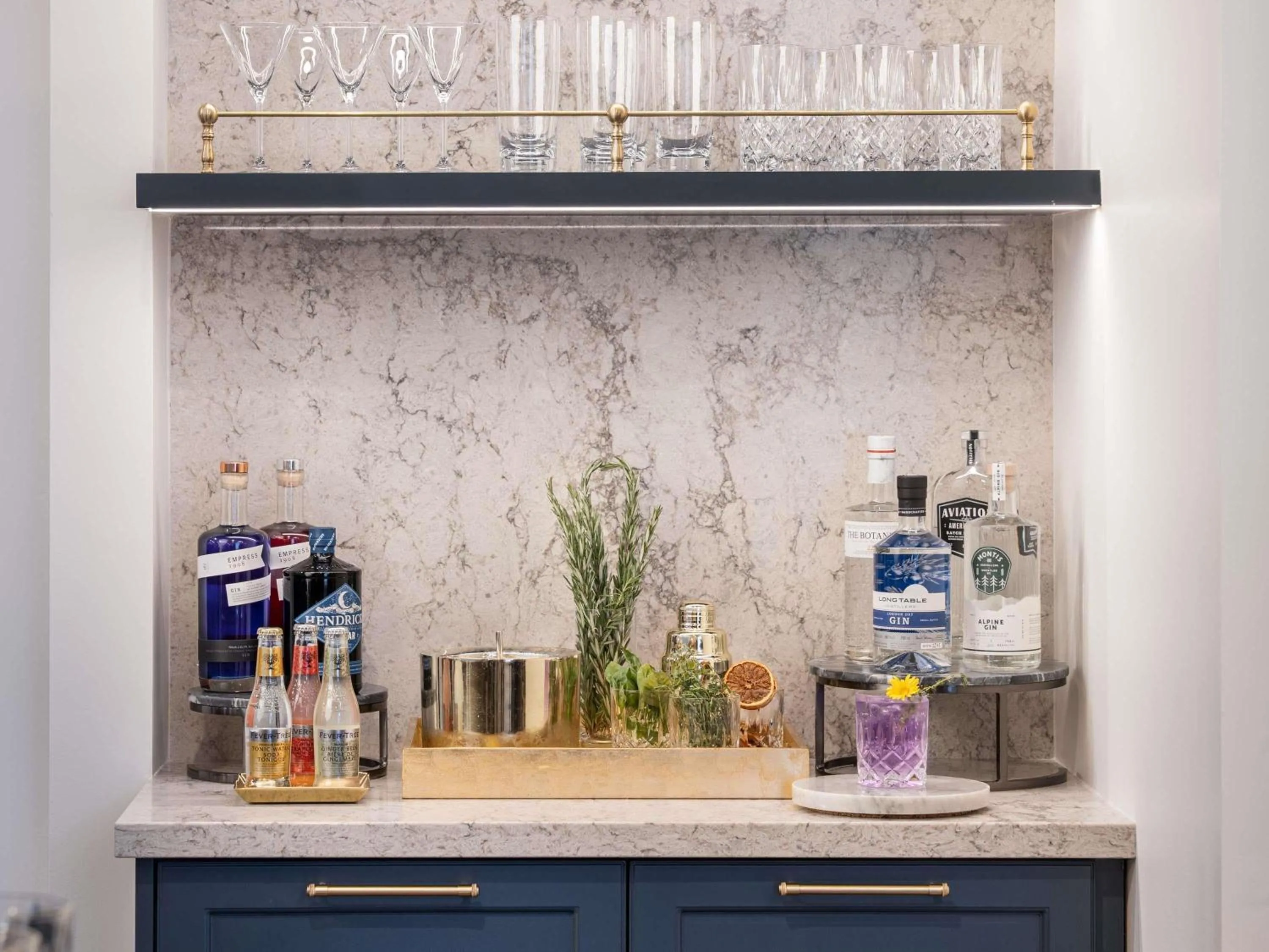 Bedroom in Fairmont Hotel Vancouver