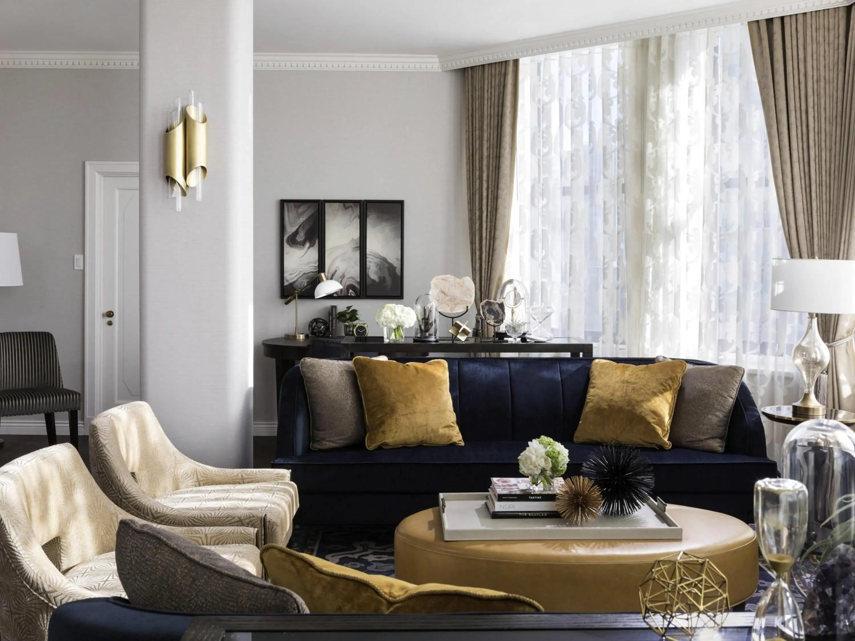 Bedroom in Fairmont Hotel Vancouver