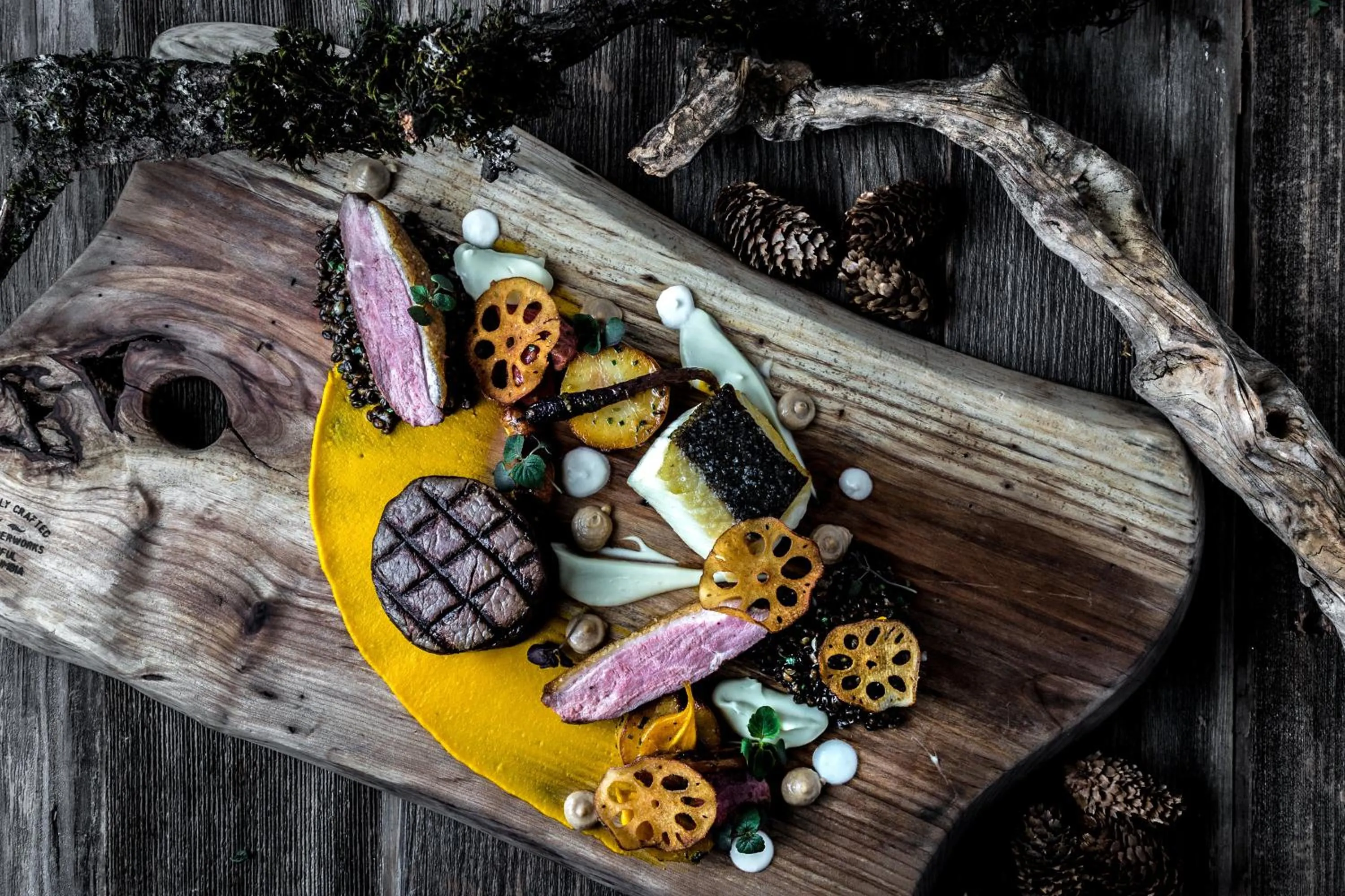 Food close-up in Fairmont Waterfront