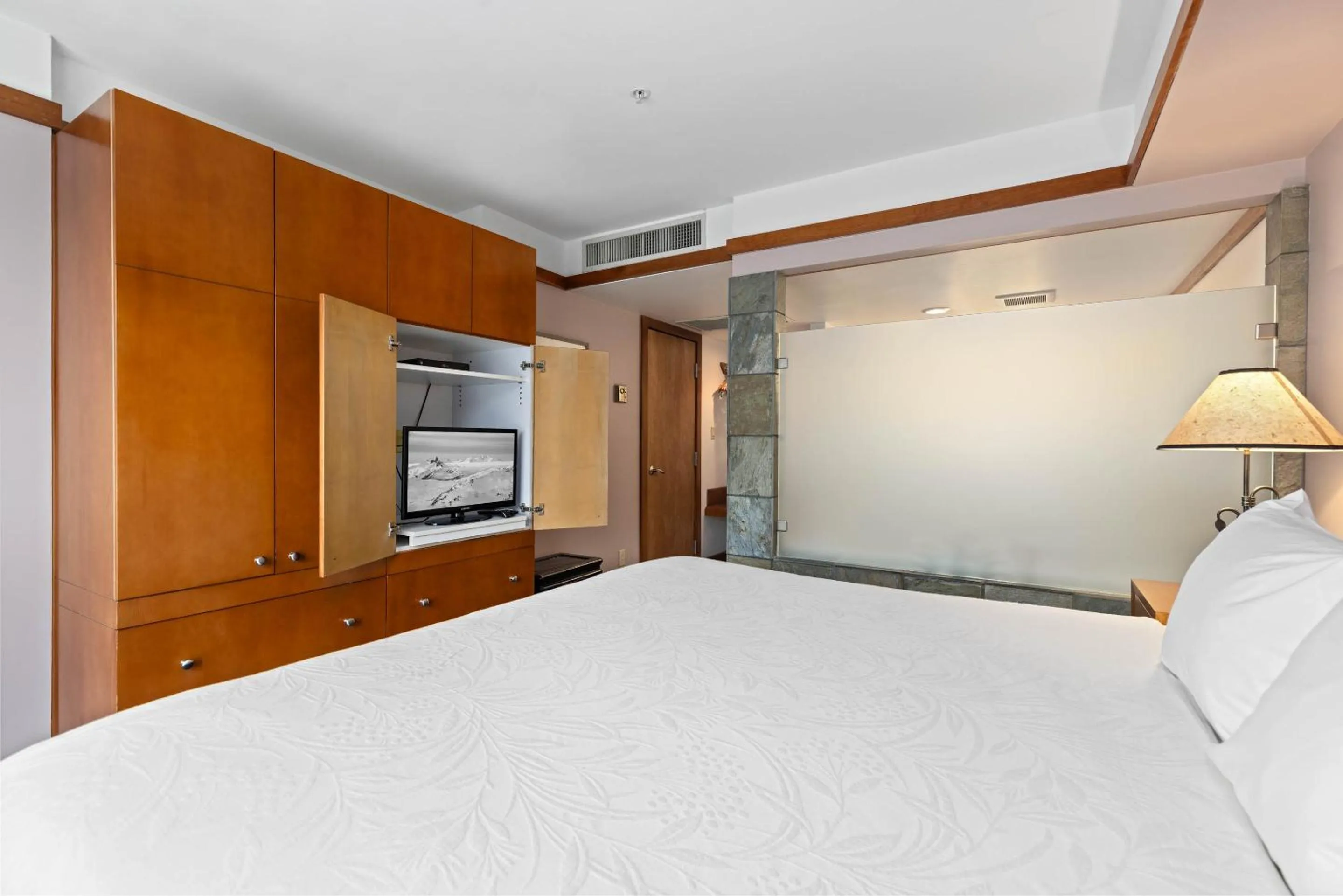 Bed in Le Chamois by Whistler Premier