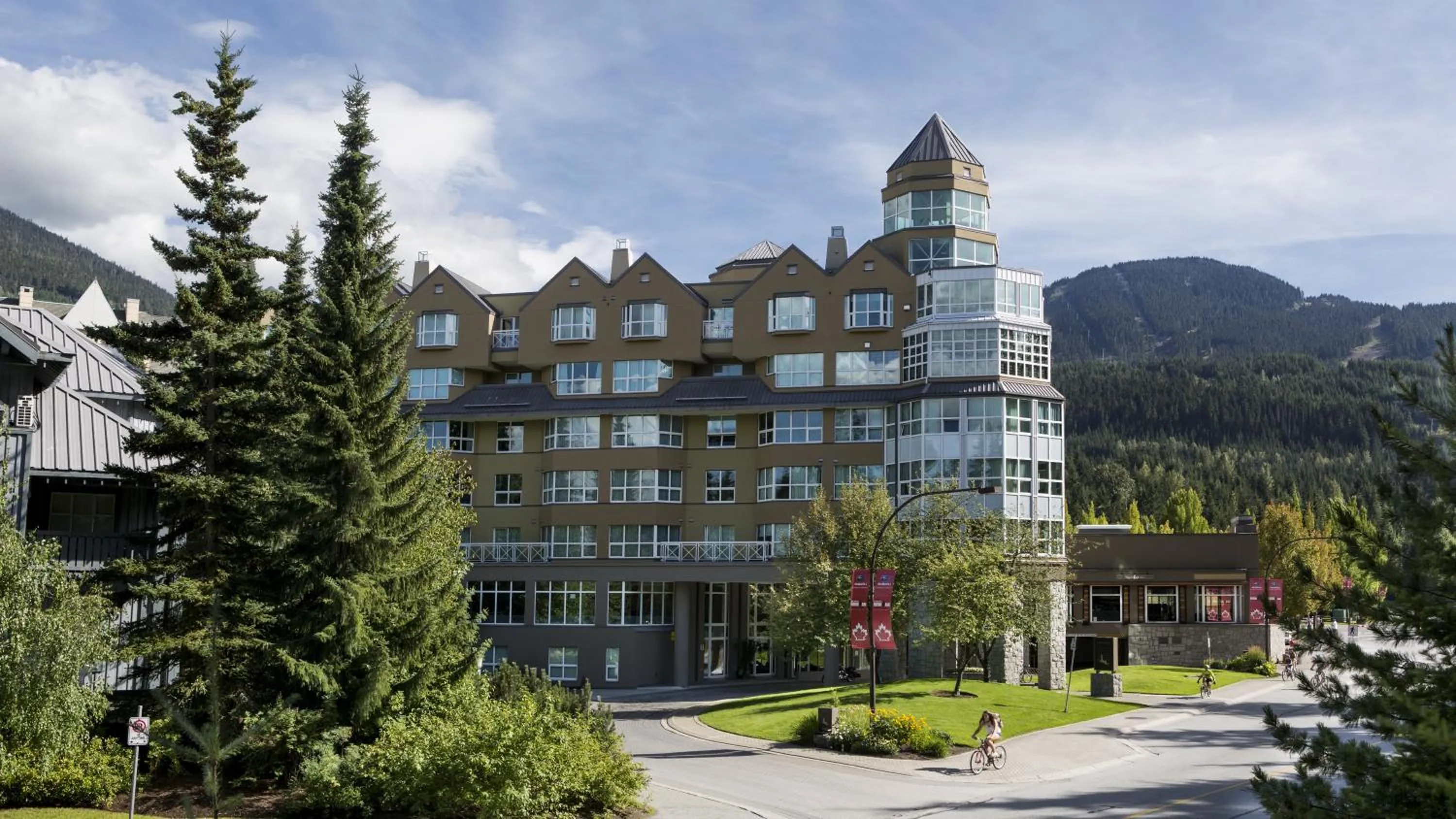 Property building in Le Chamois by Whistler Premier