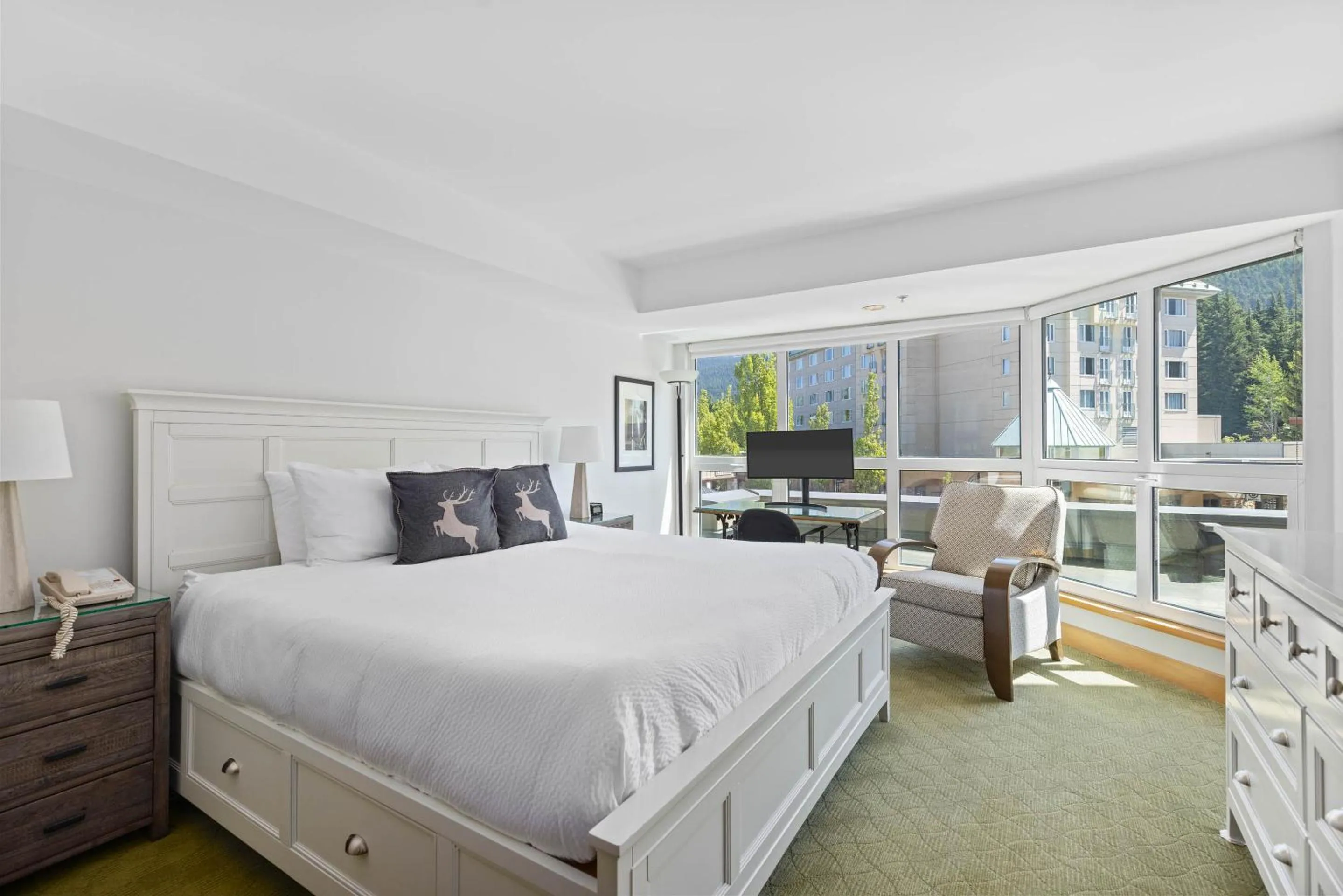 Bed in Le Chamois by Whistler Premier