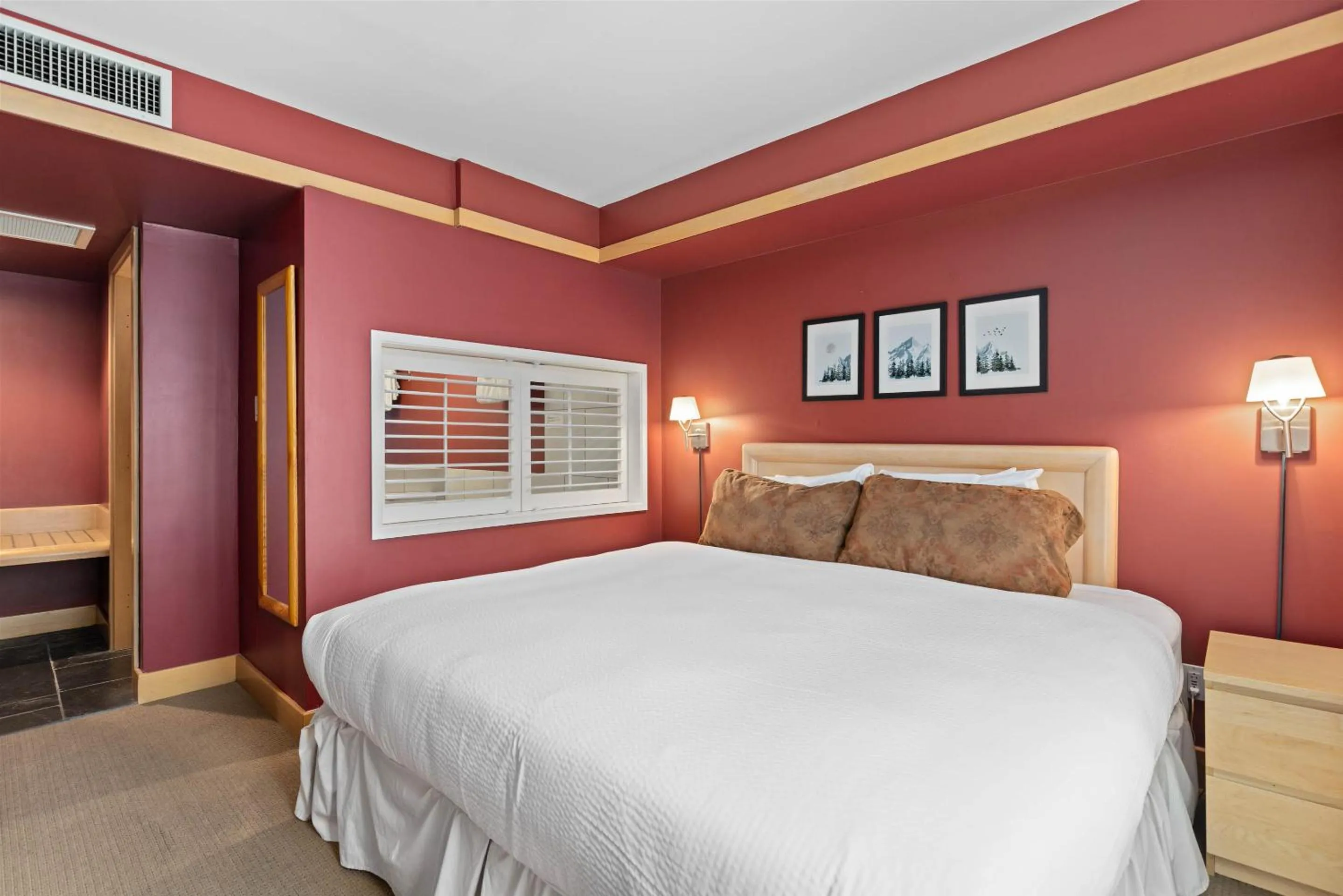 Bed in Le Chamois by Whistler Premier