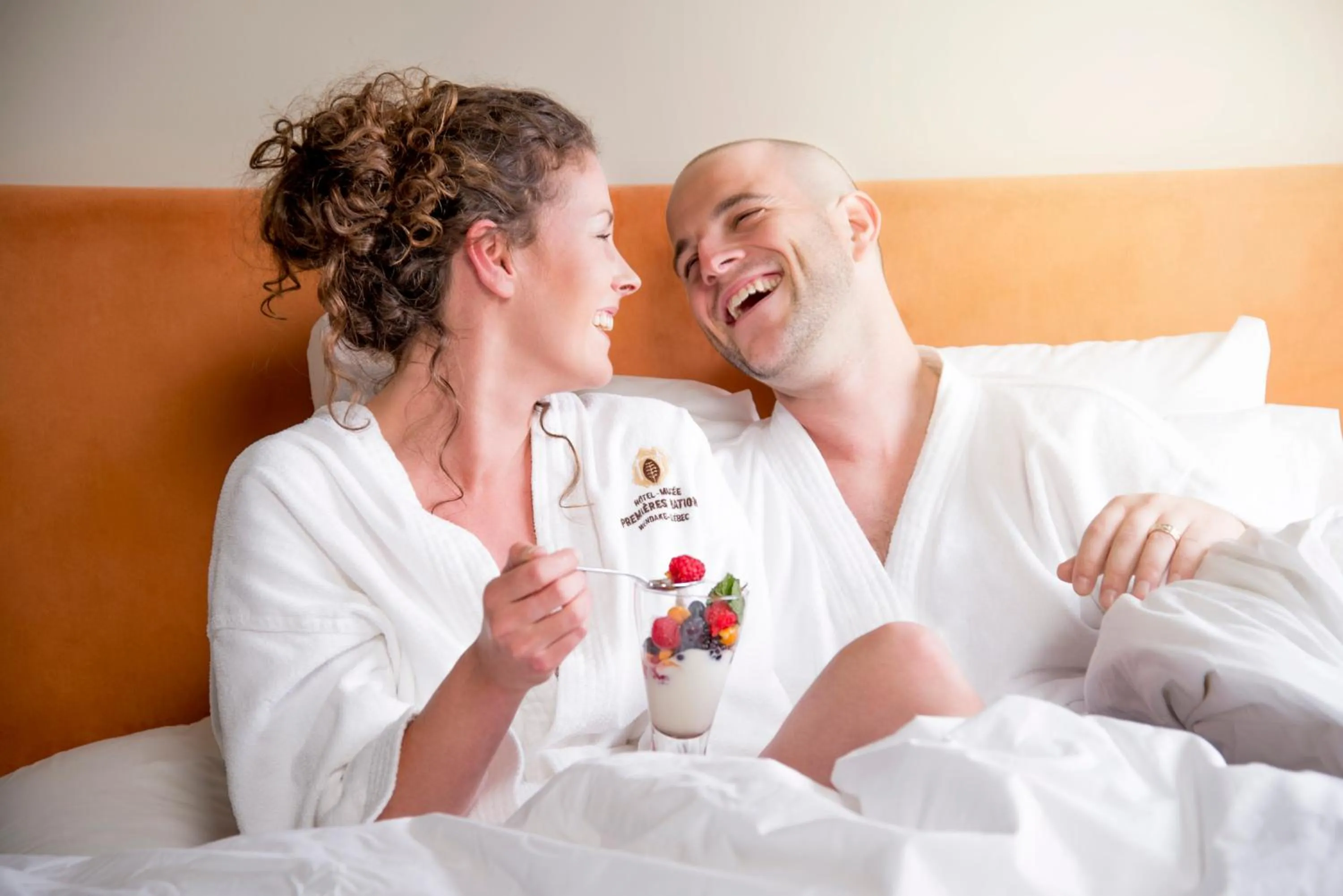 Food, Bed in Hôtel-Musée Premières Nations