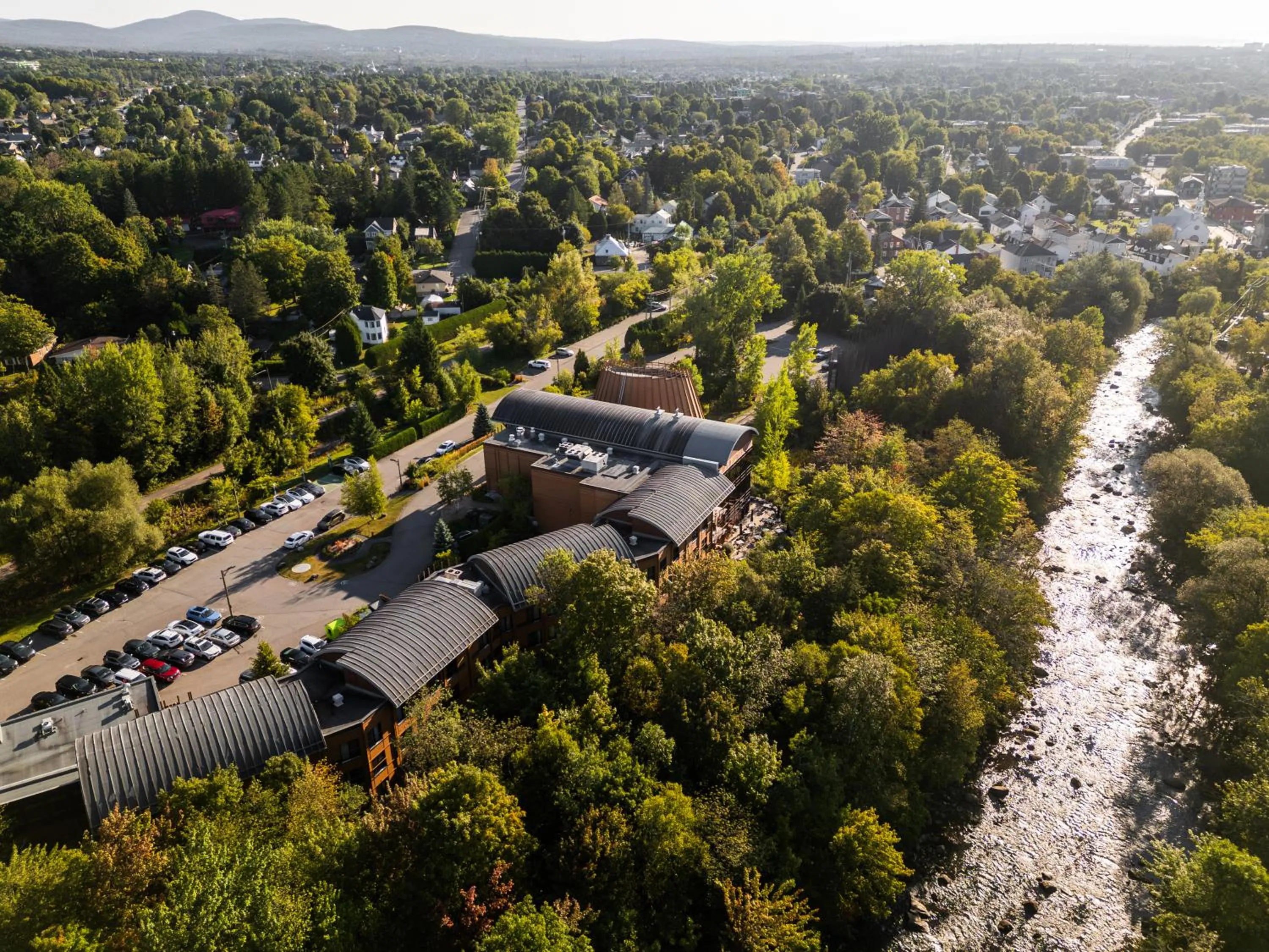 Property building in Hôtel-Musée Premières Nations