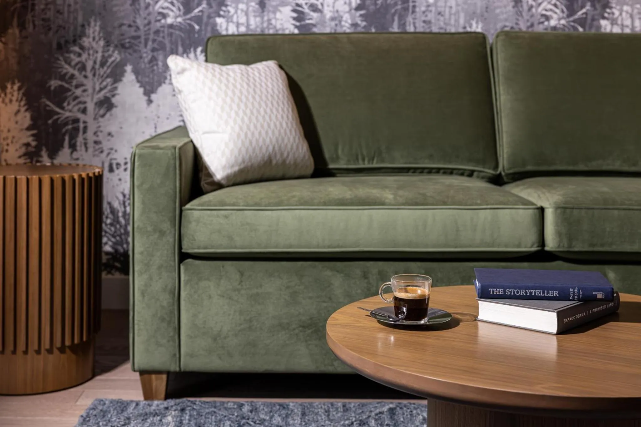 Living room in Hôtel-Musée Premières Nations