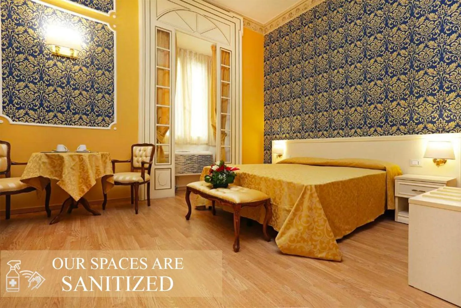 Photo of the whole room in DG Prestige Room