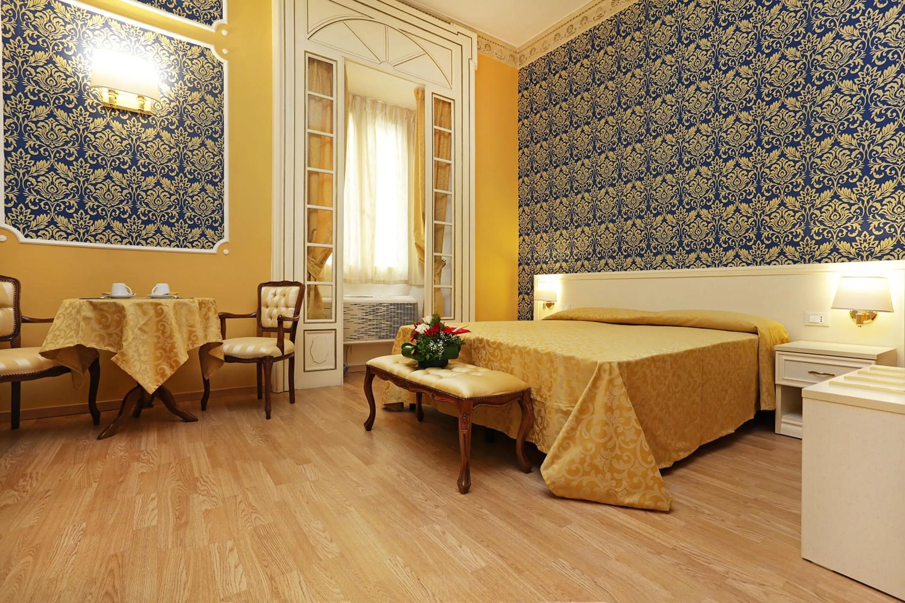 Bed in DG Prestige Room