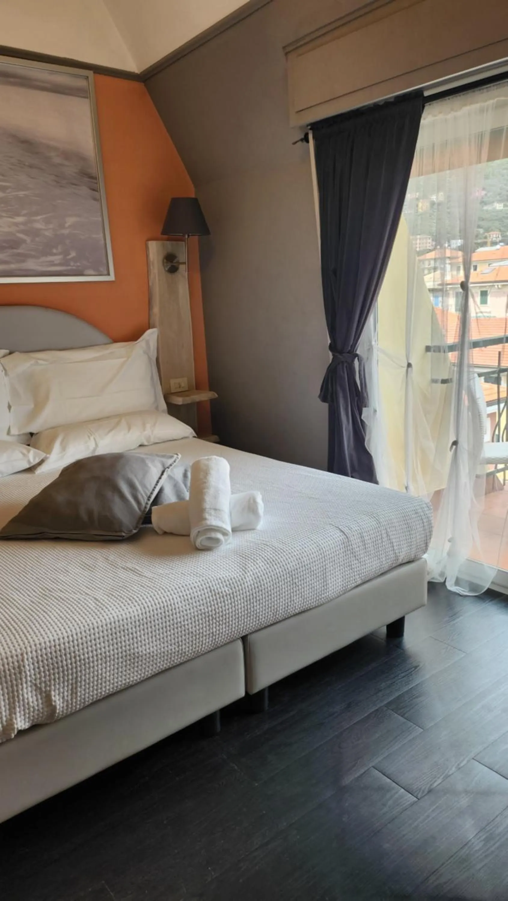 Bedroom, Bed in Hotel Zia Piera