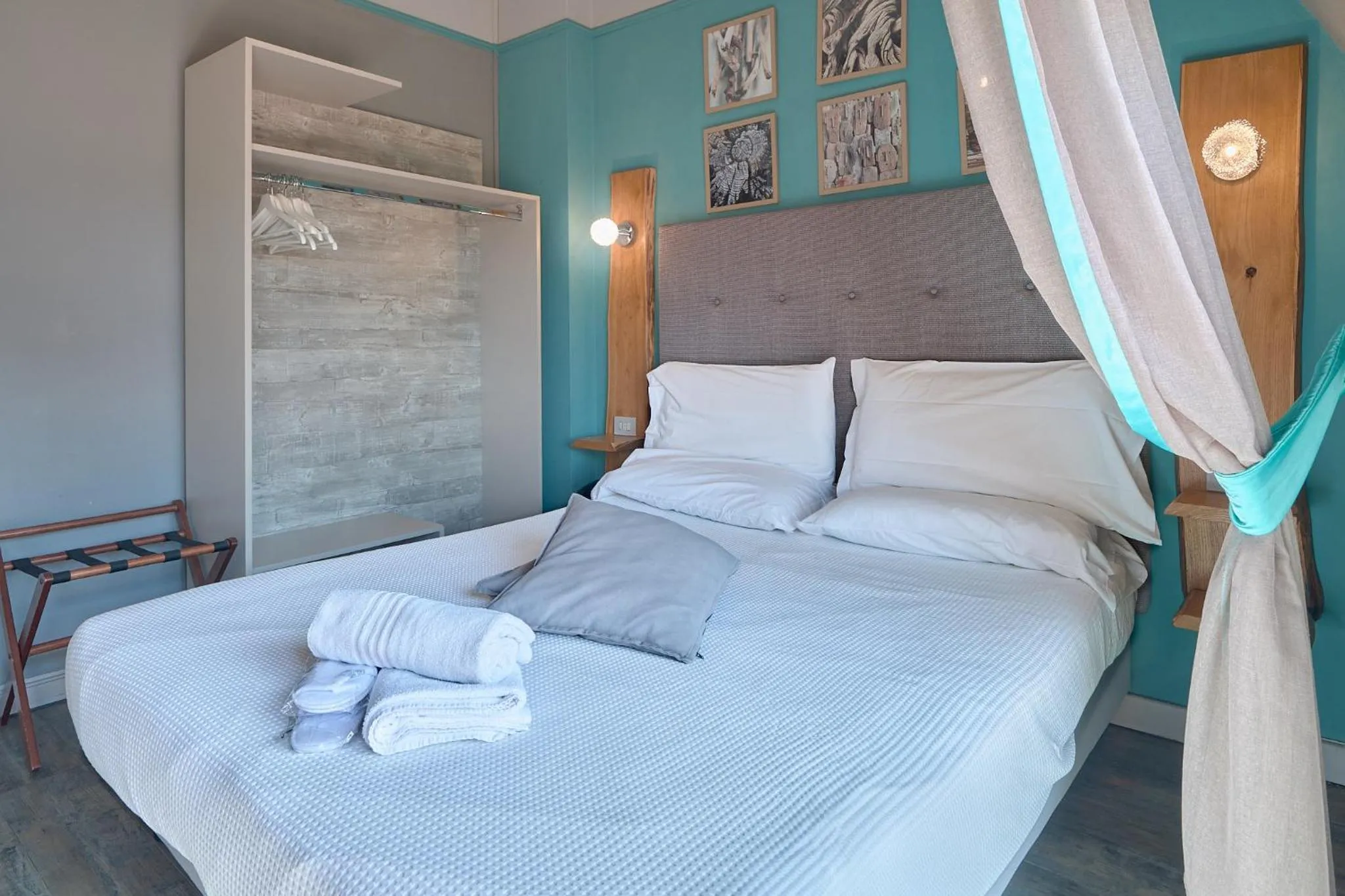 Bedroom, Bed in Hotel Zia Piera