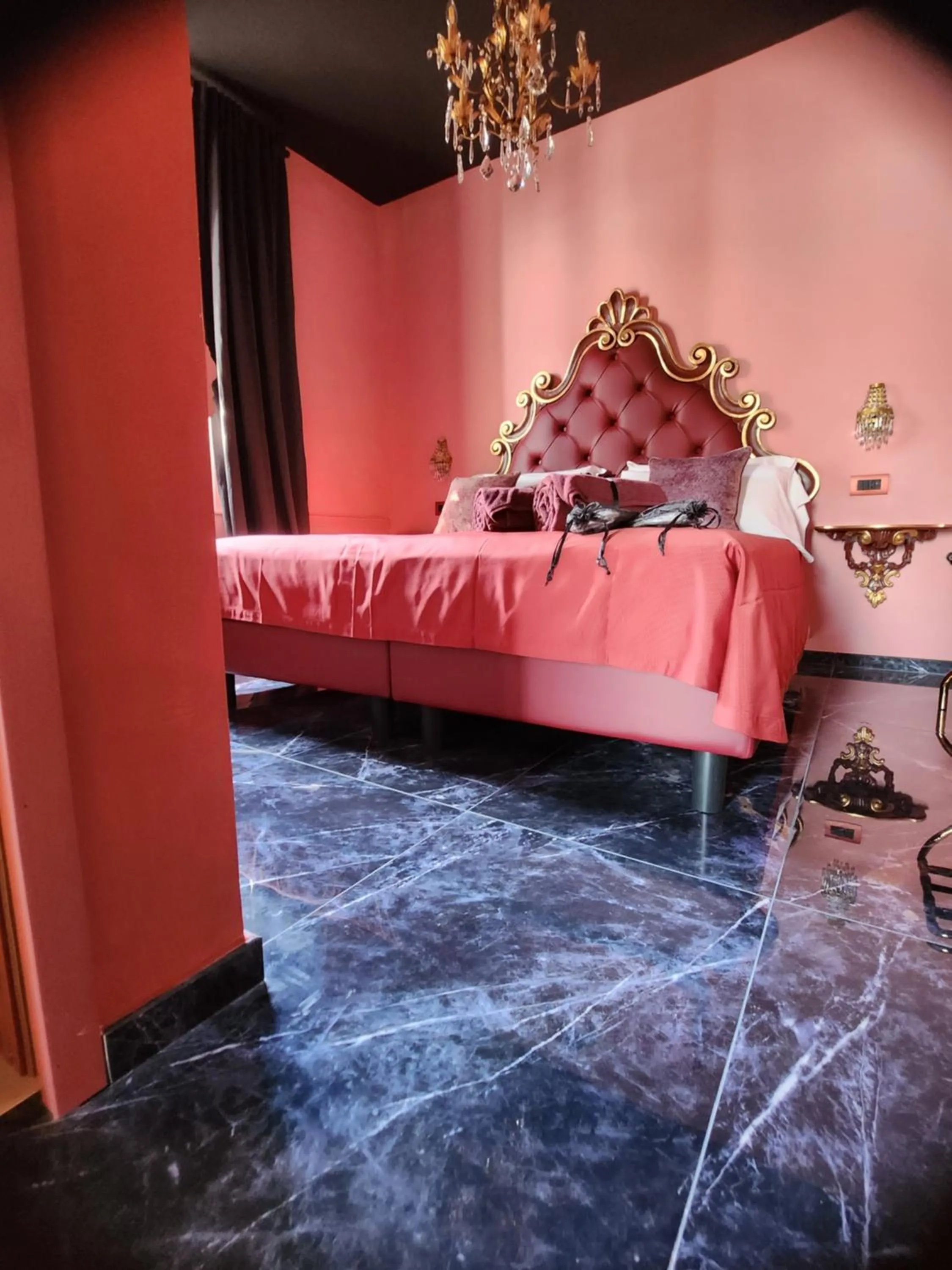 Bedroom, Bed in Hotel Zia Piera