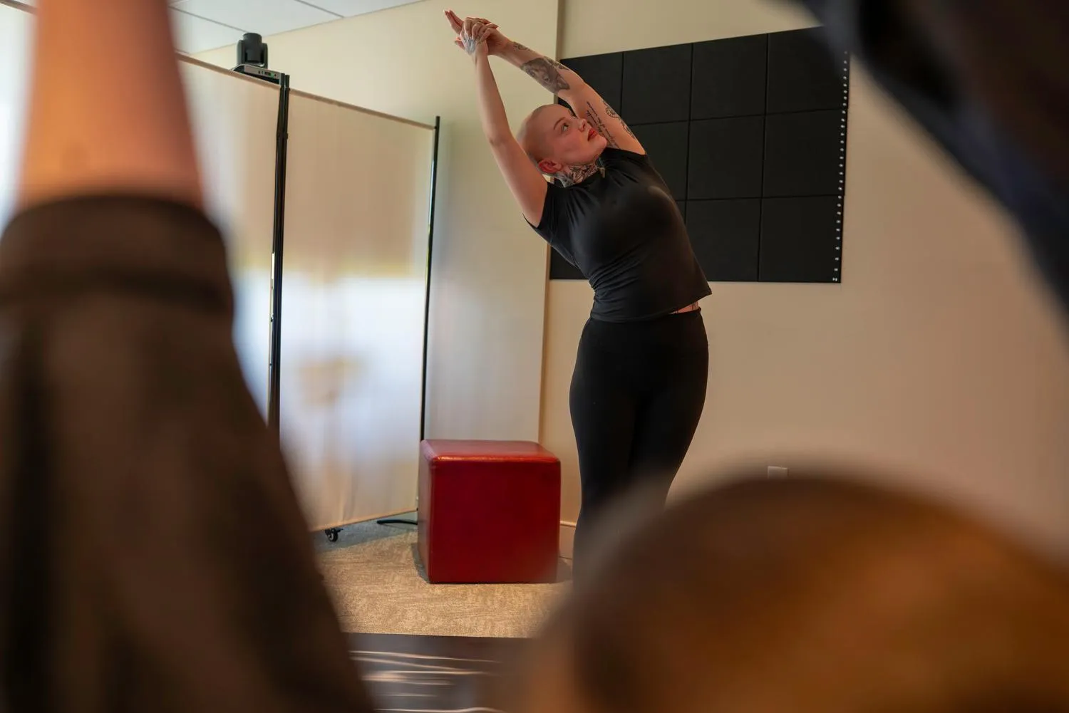 Fitness centre/facilities in Oswego Hotel