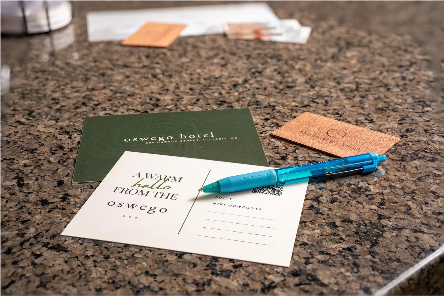 Decorative detail in Oswego Hotel