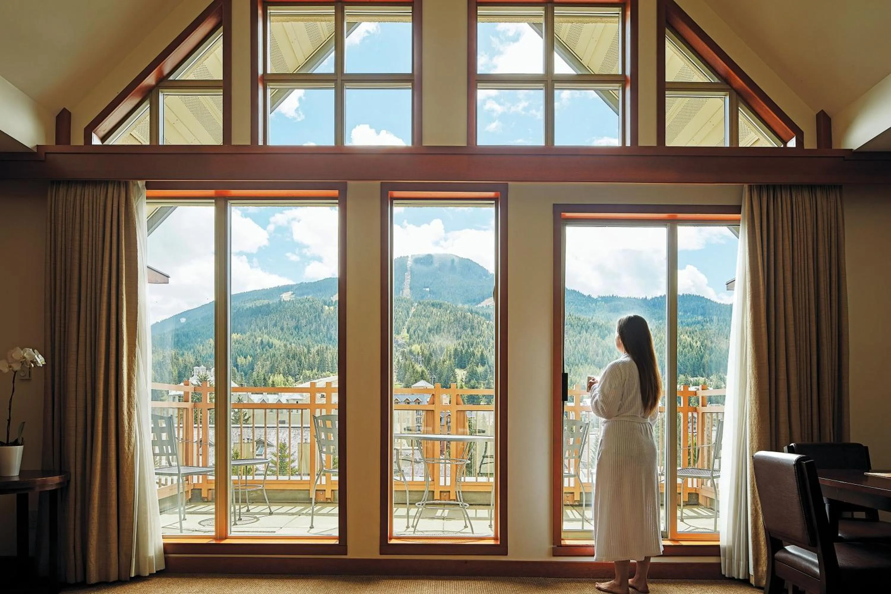 View (from property/room) in Pan Pacific Whistler Village Centre